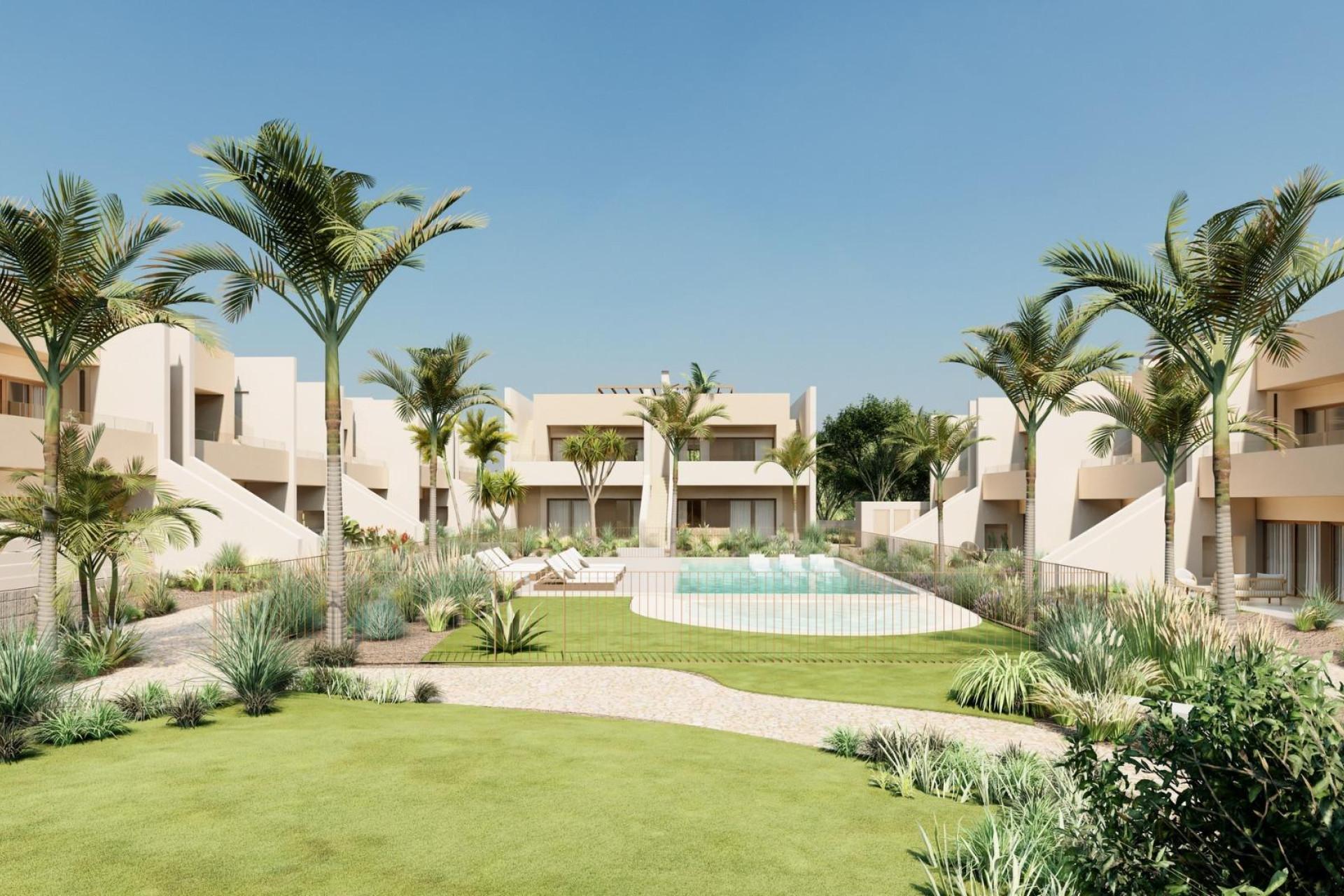 Nieuwbouw - Bungalow - Gelijkvloers - San Javier - Roda Golf