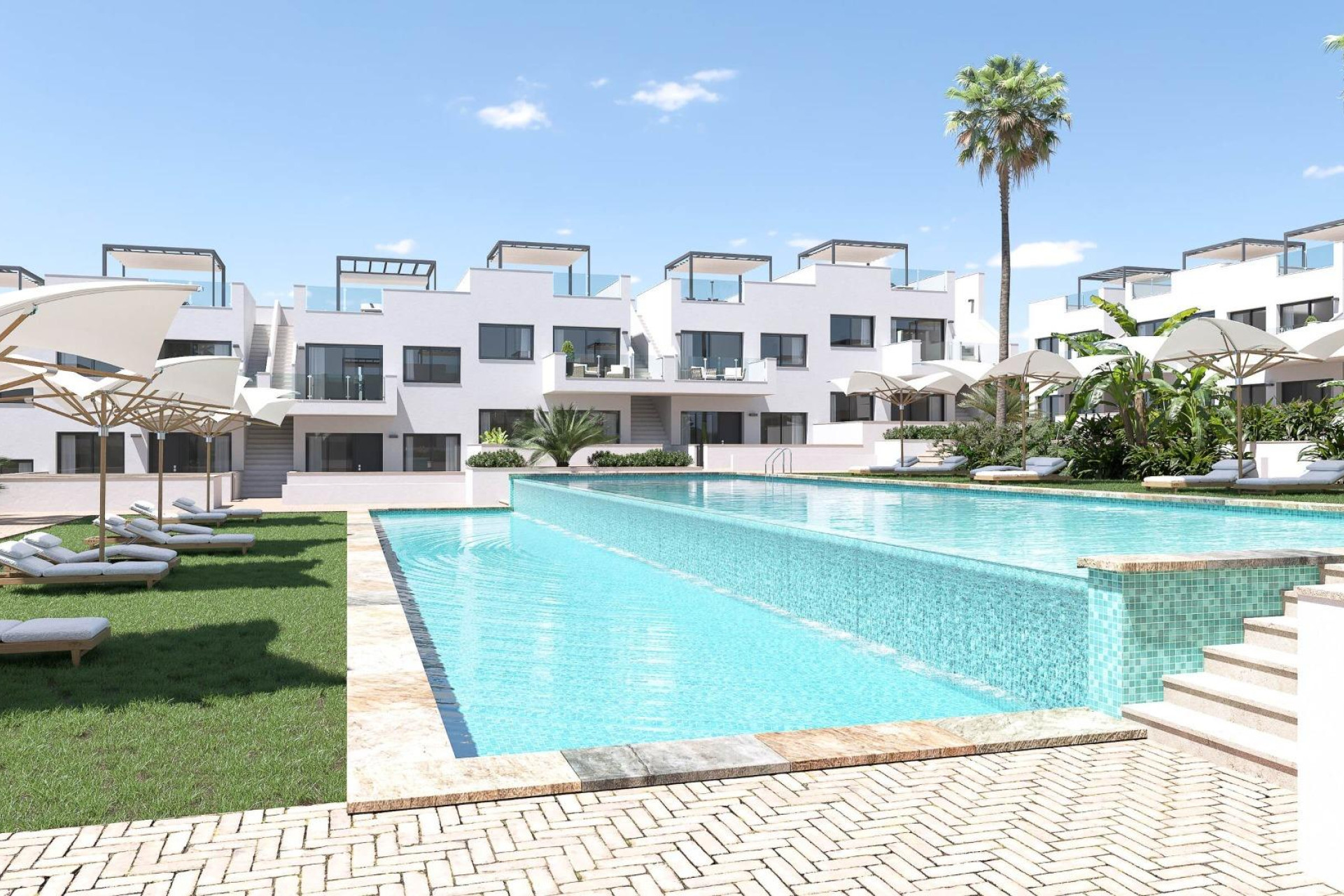 Nieuwbouw - Bungalow - Gelijkvloers - Torrevieja - Los balcones