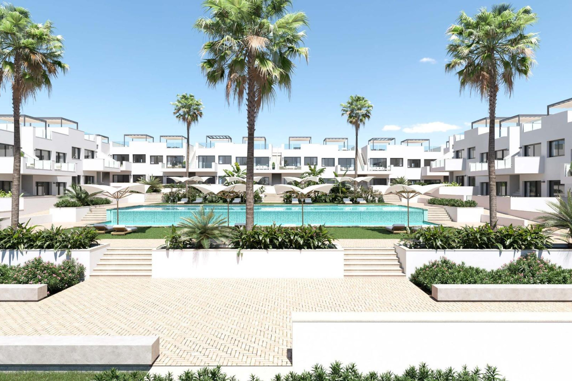 Nieuwbouw - Bungalow - Gelijkvloers - Torrevieja - Los balcones