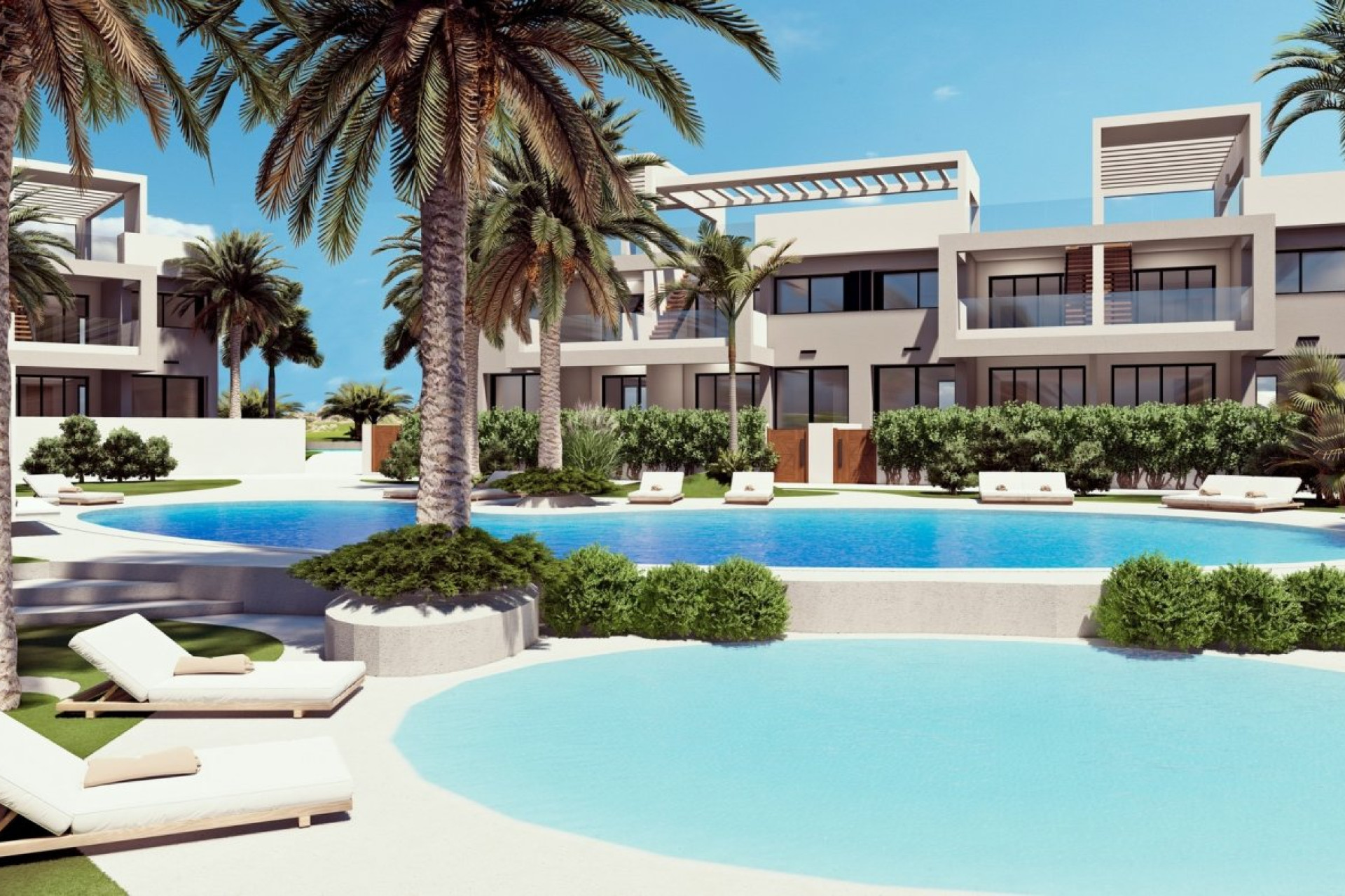 Nieuwbouw - Bungalow - Gelijkvloers - Torrevieja - Los balcones