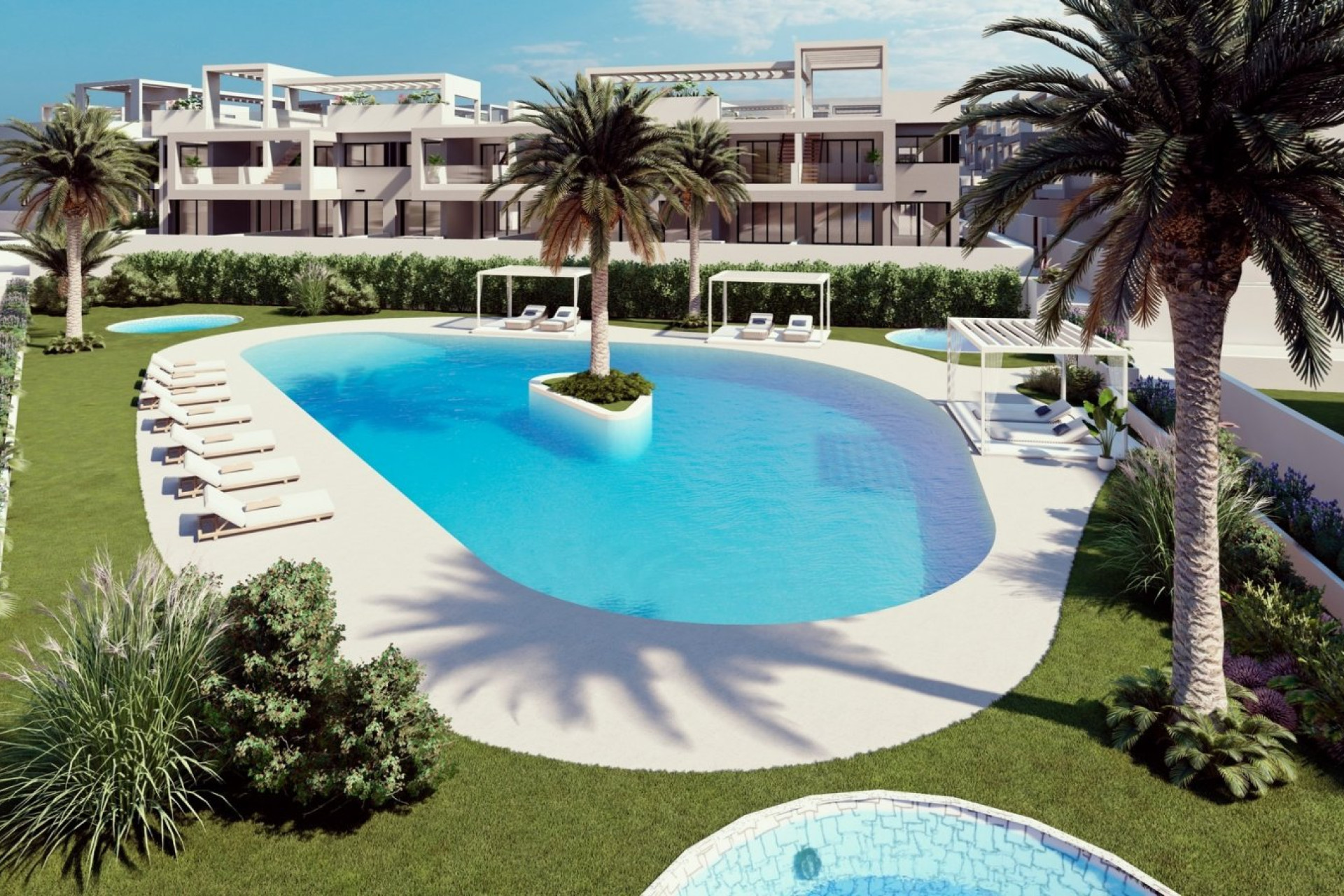 Nieuwbouw - Bungalow - Gelijkvloers - Torrevieja - Los balcones