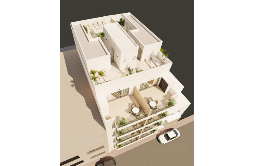 Nieuwbouw - Penthouse - Guardamar del Segura - Pueblo