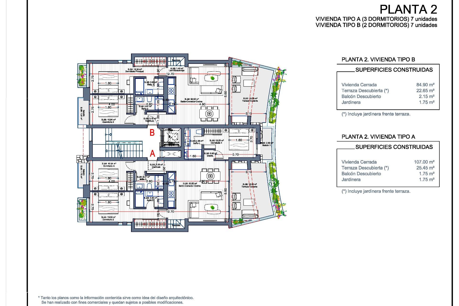 Nieuwbouw - Penthouse - La Manga Club - Las Orquídeas