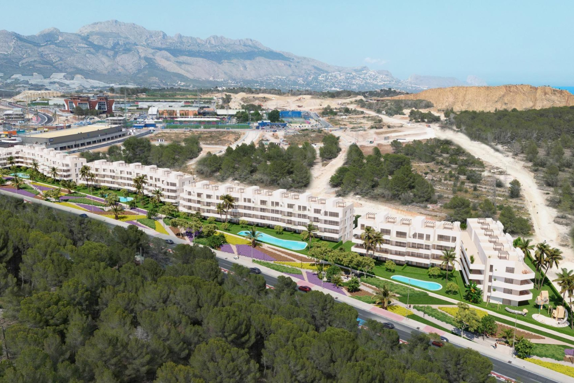 Nieuwbouw - Penthouse - La Nucia - Ciudad del Deporte