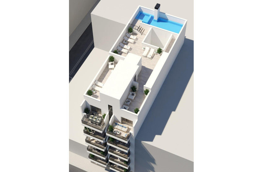 Nieuwbouw - Penthouse - Torrevieja - Playa de El Cura