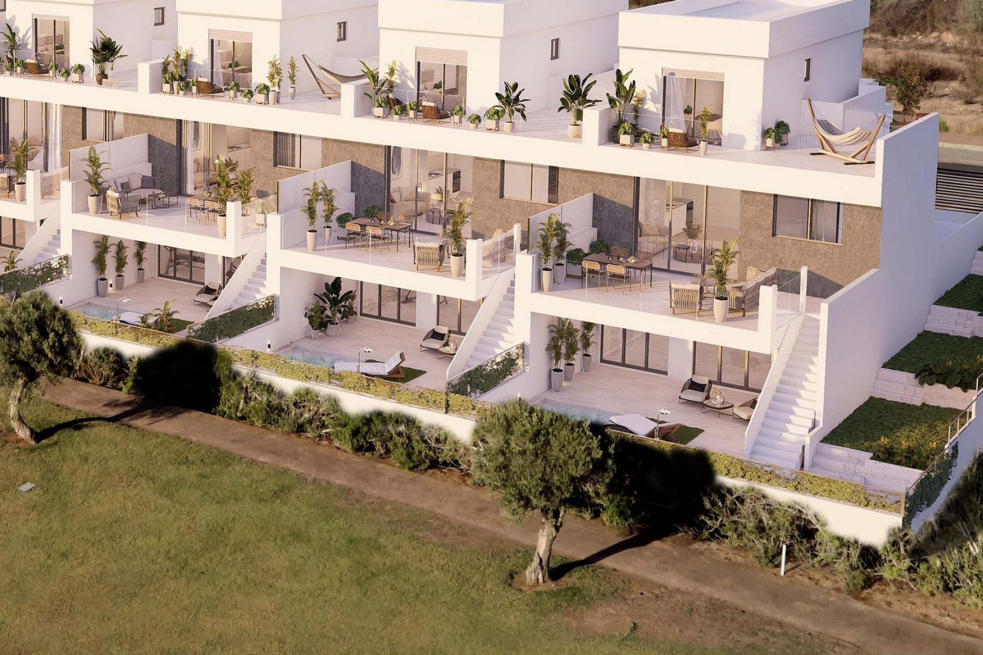 Nieuwbouw - Town house - Los Alcazares - Serena Golf