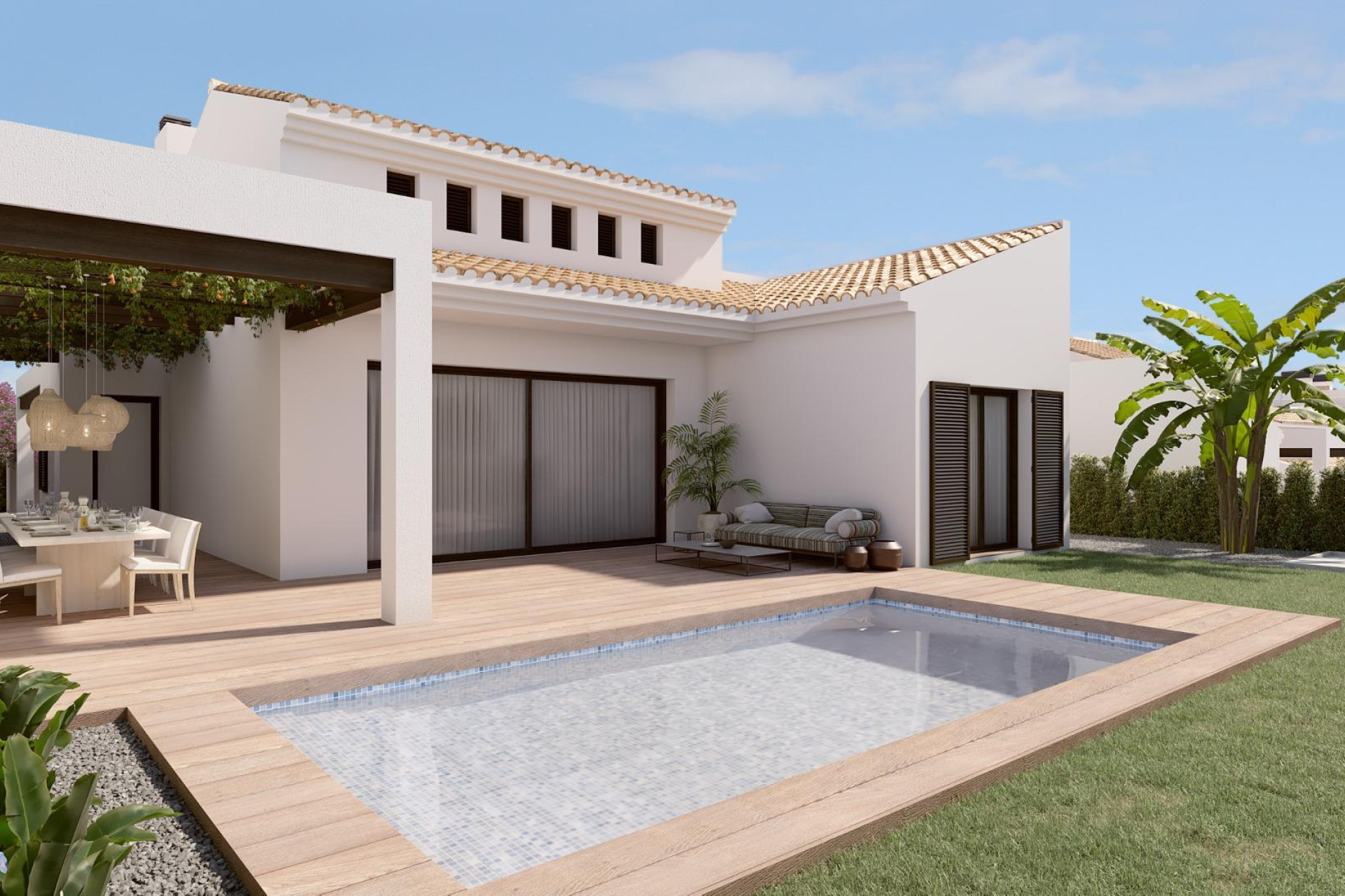 Nieuwbouw - Villa - Algorfa - La Finca Golf