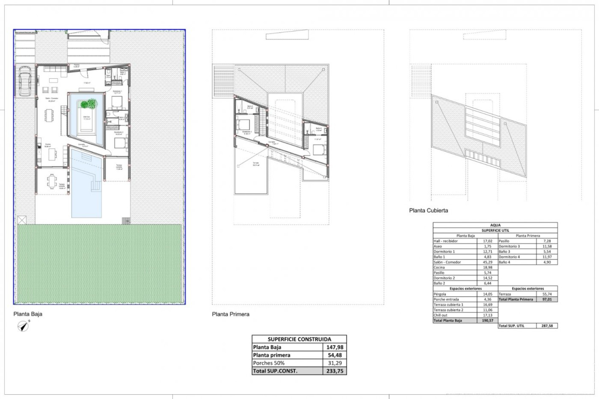 Nieuwbouw - Villa - Banos y Mendigo - Altaona Golf And Country Village