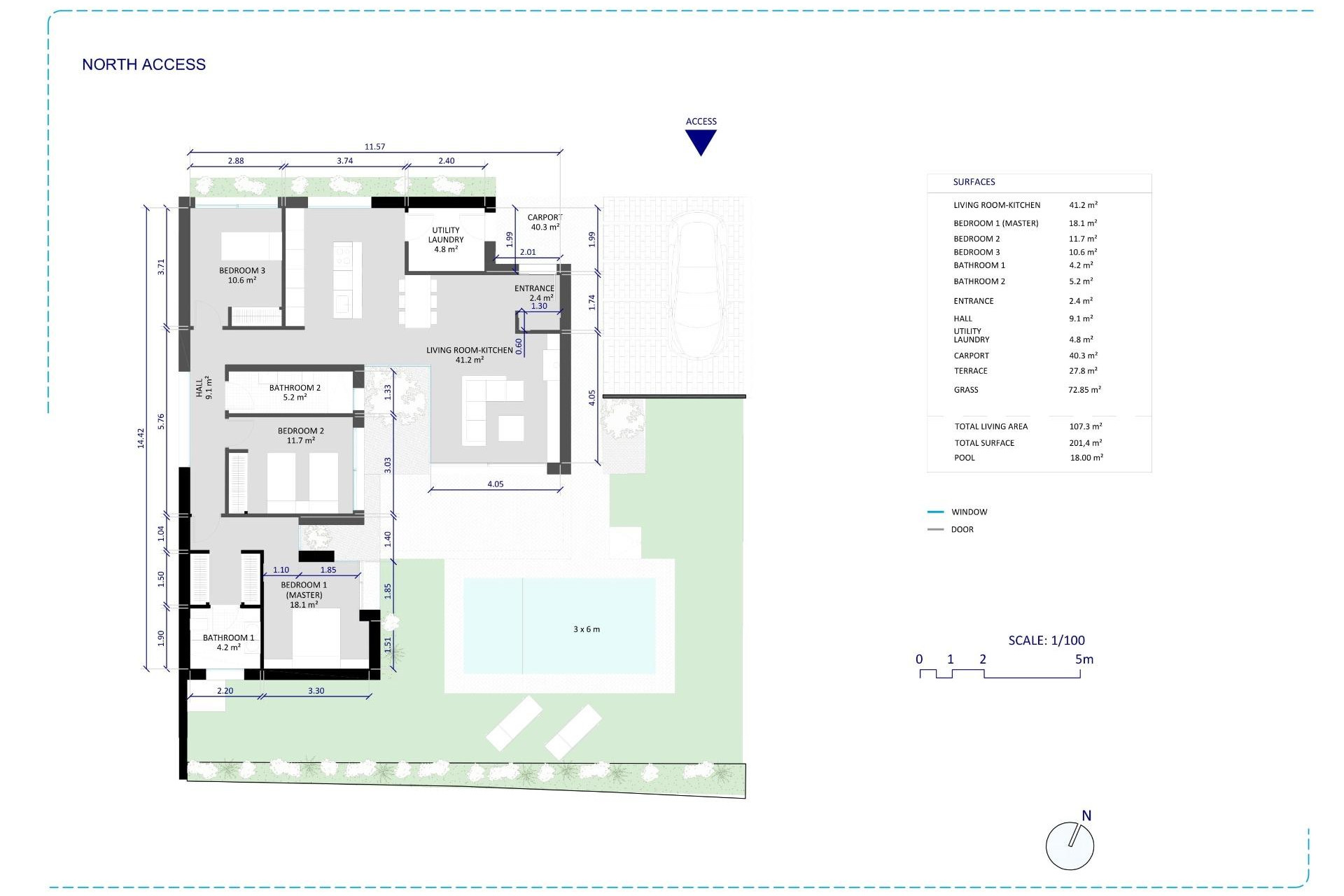 Nieuwbouw - Villa - Banos y Mendigo - Altaona Golf And Country Village