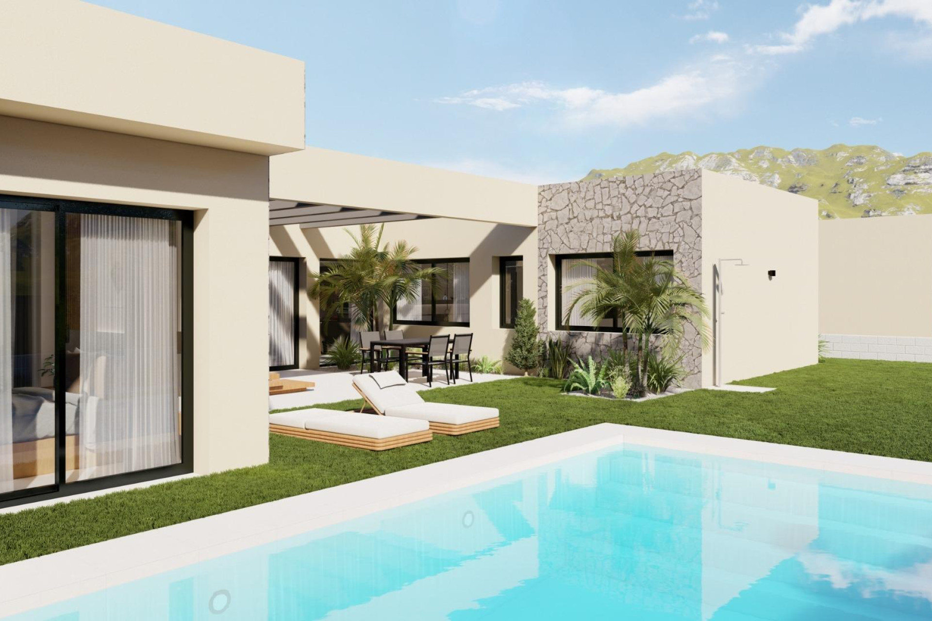 Nieuwbouw - Villa - Banos y Mendigo - Altaona Golf And Country Village