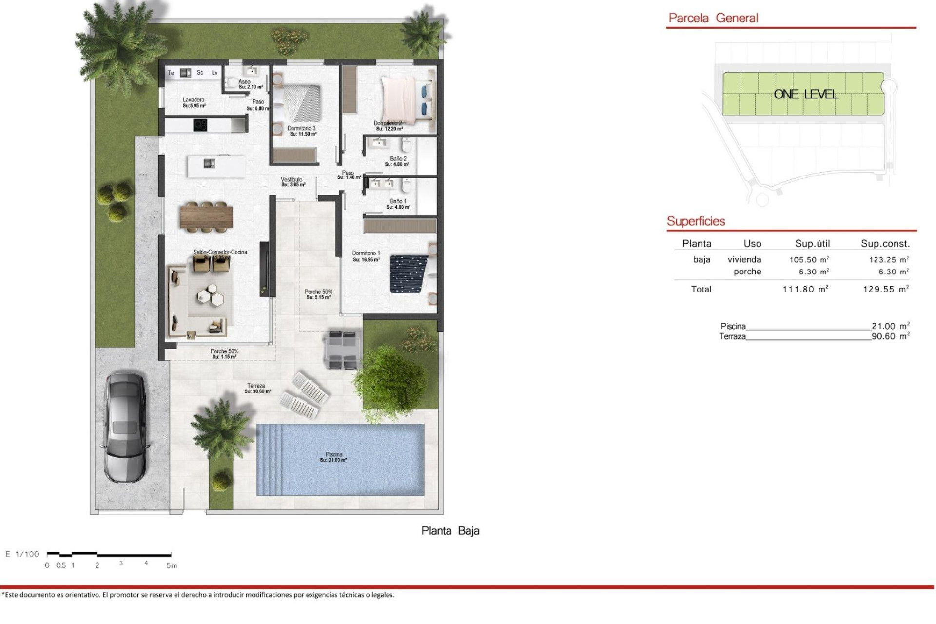 Nieuwbouw - Villa - Banos y Mendigo - Altaona Golf And Country Village