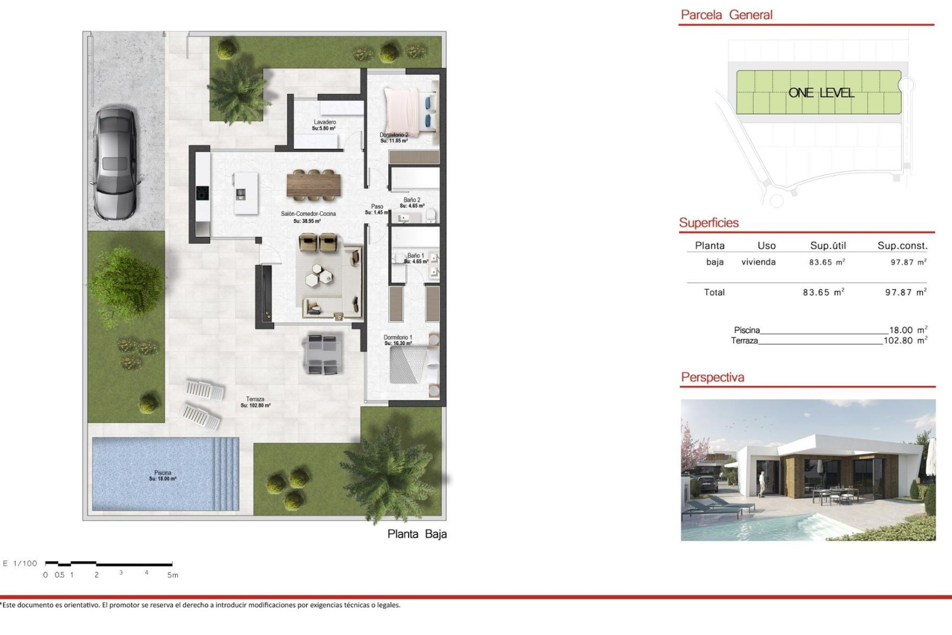 Nieuwbouw - Villa - Banos y Mendigo - Altaona Golf And Country Village