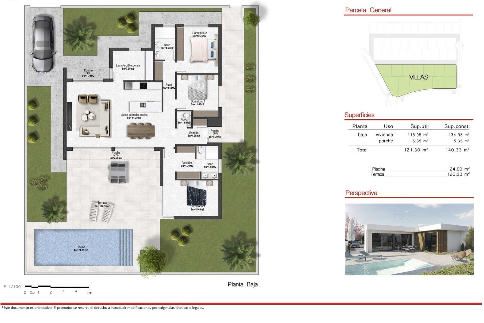 Nieuwbouw - Villa - Banos y Mendigo - Altaona Golf And Country Village