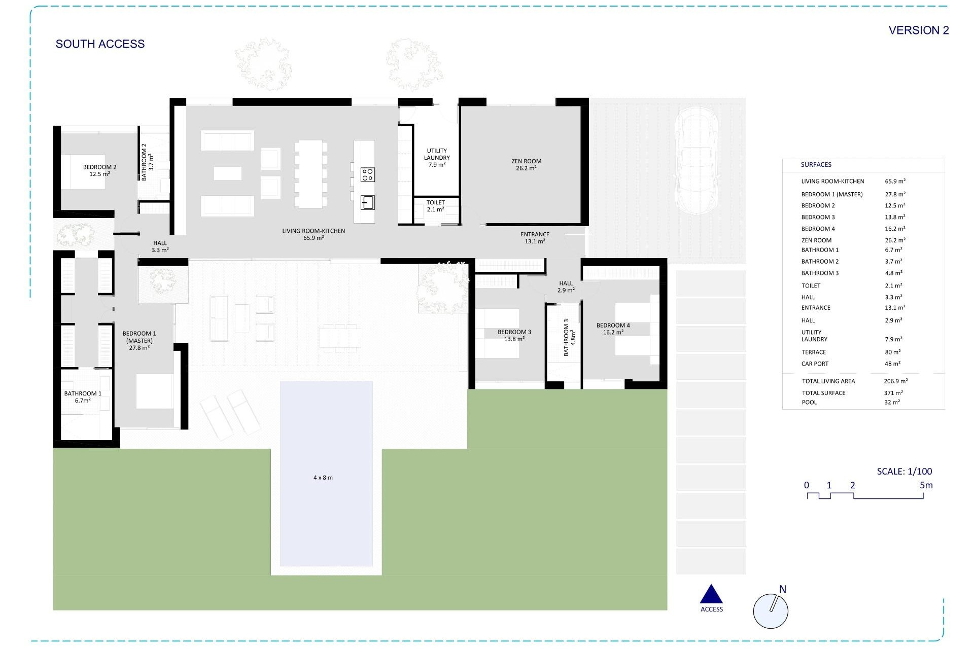 Nieuwbouw - Villa - Banos y Mendigo - Altaona Golf