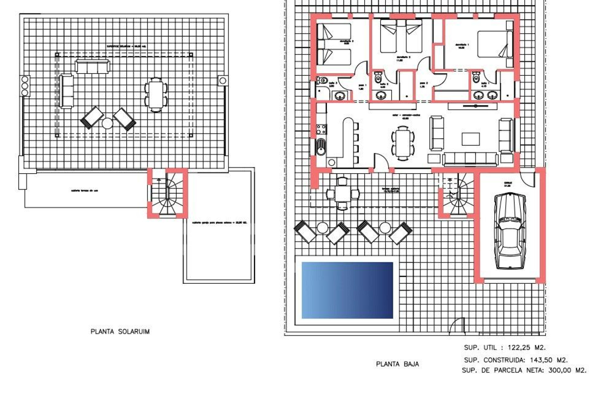 Nieuwbouw - Villa - Fuente Alamo - La Pinilla