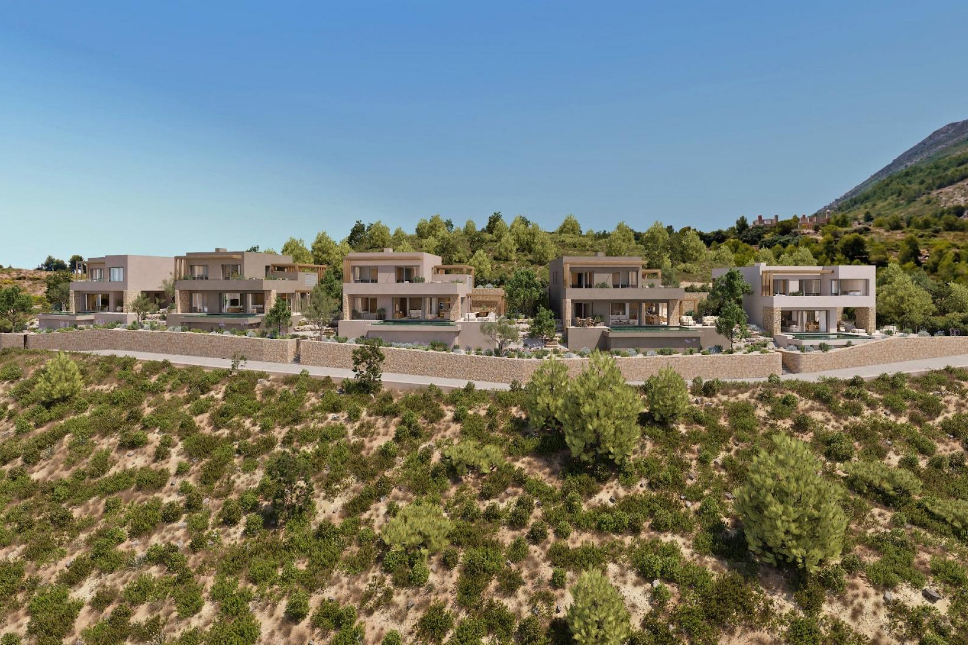 Nieuwbouw - Villa - Lliber - Montanya Llarga