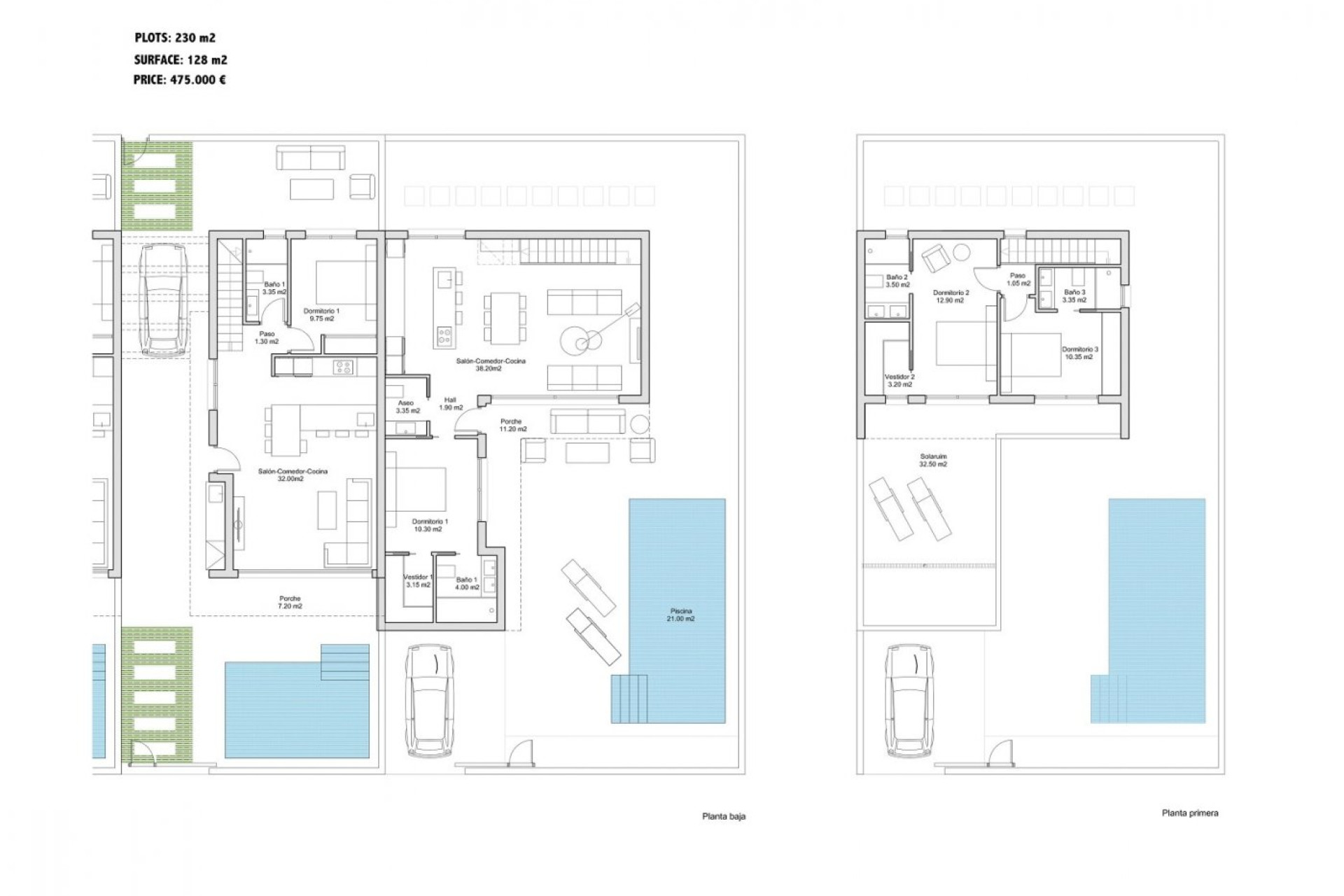 Nieuwbouw - Villa - San Javier - Santiago de la Ribera