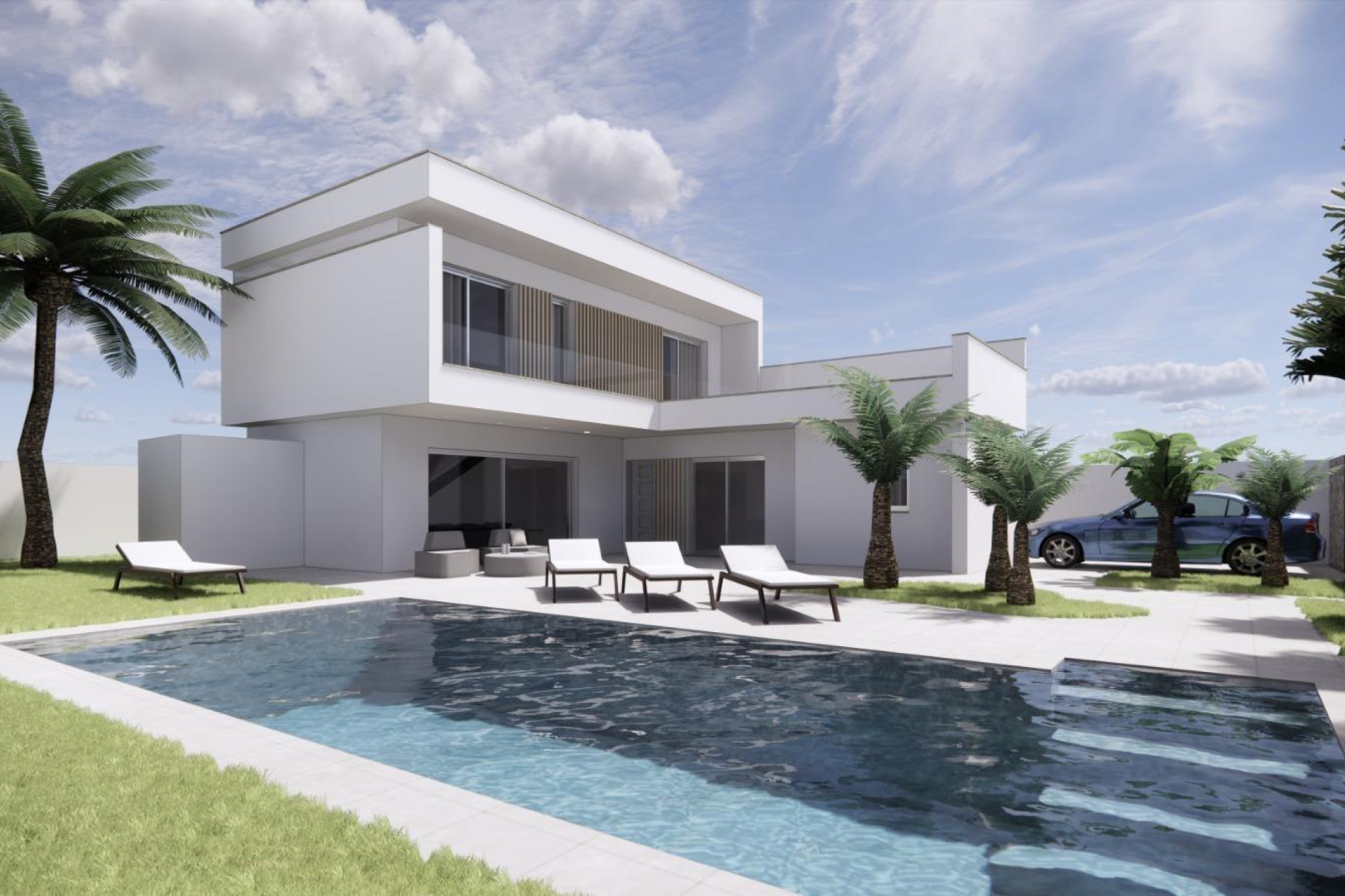 Nieuwbouw - Villa - San Javier - Santiago de la Ribera