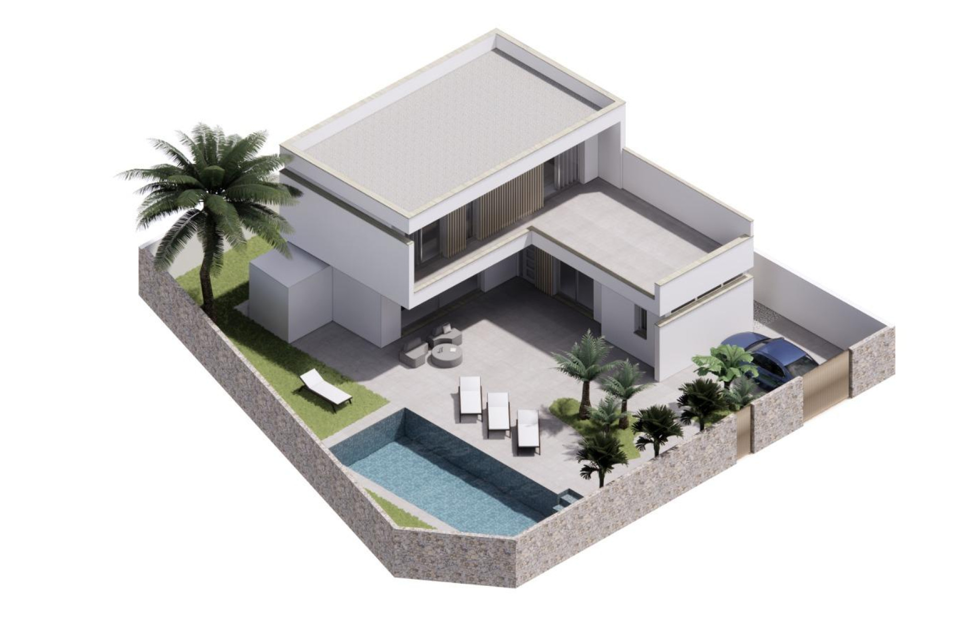 Nieuwbouw - Villa - San Javier - Santiago de la Ribera