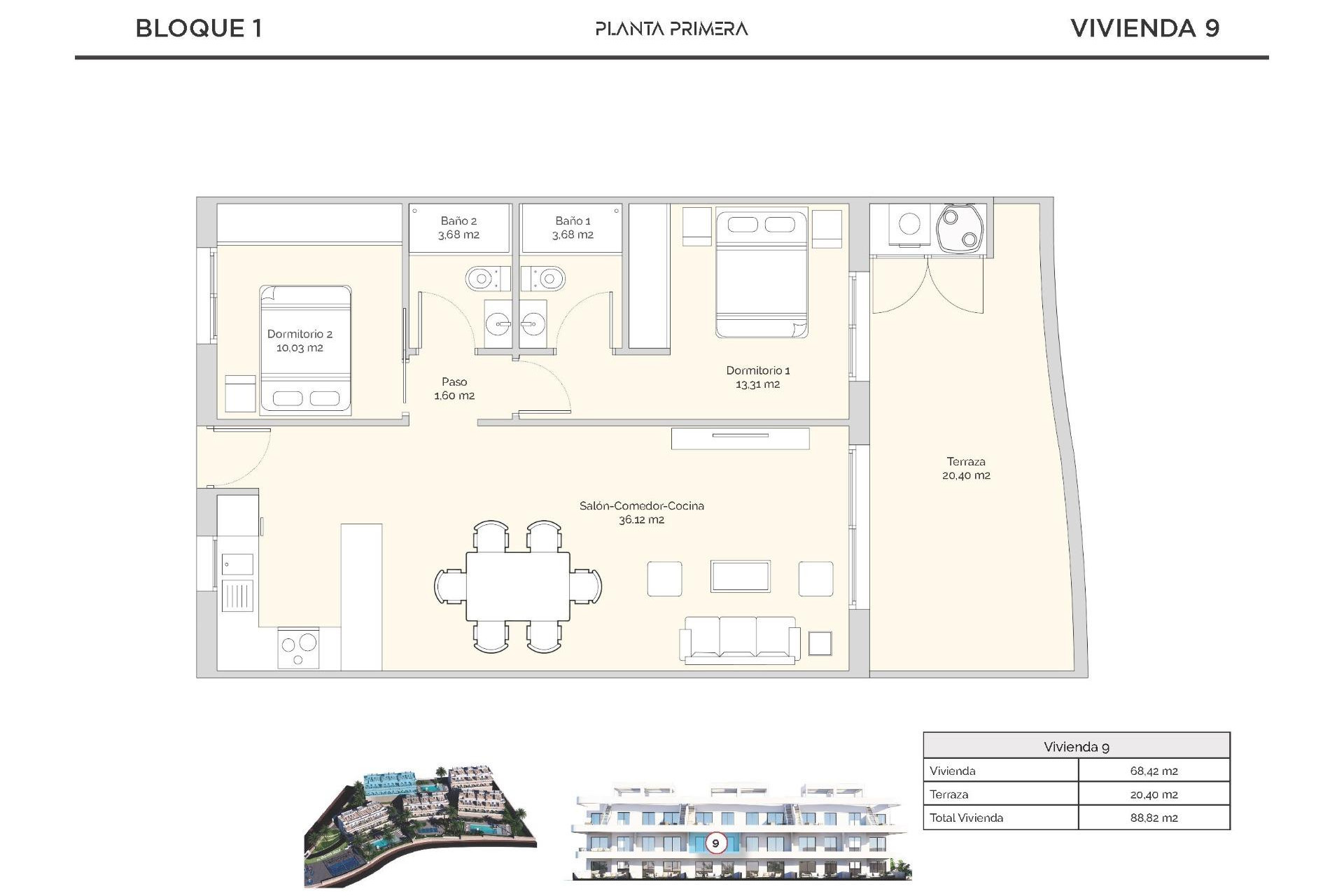 Nouvelle construction - Apartment - Finestrat - Golf Piug Campana