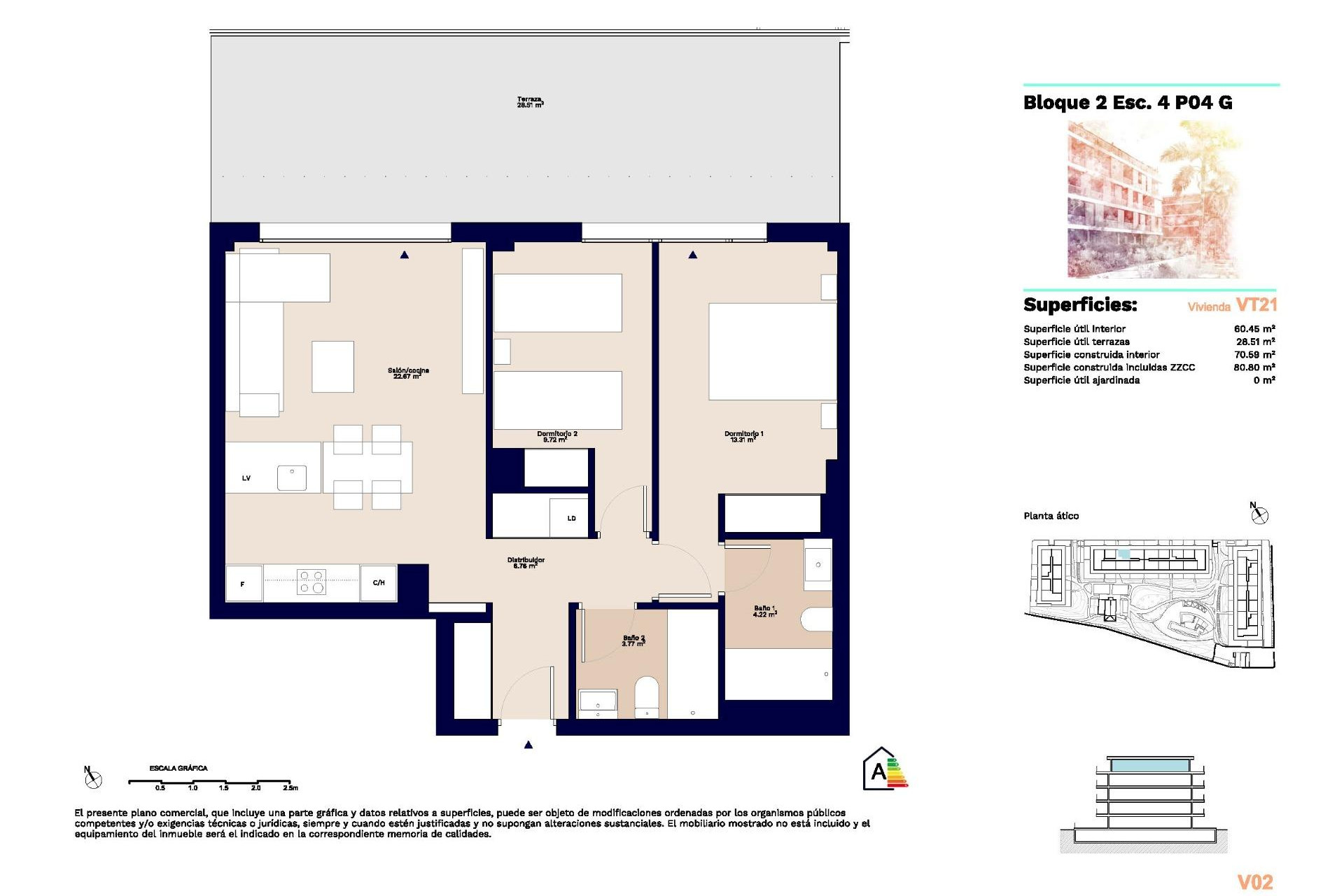 Nouvelle construction - Attique - Denia - Puerto Denia