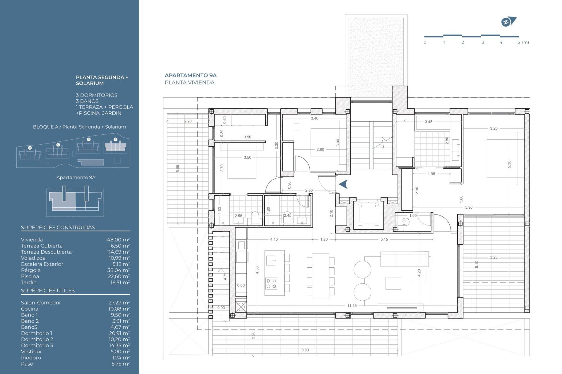 Nouvelle construction - Attique - La Nucia - Puerto Azul