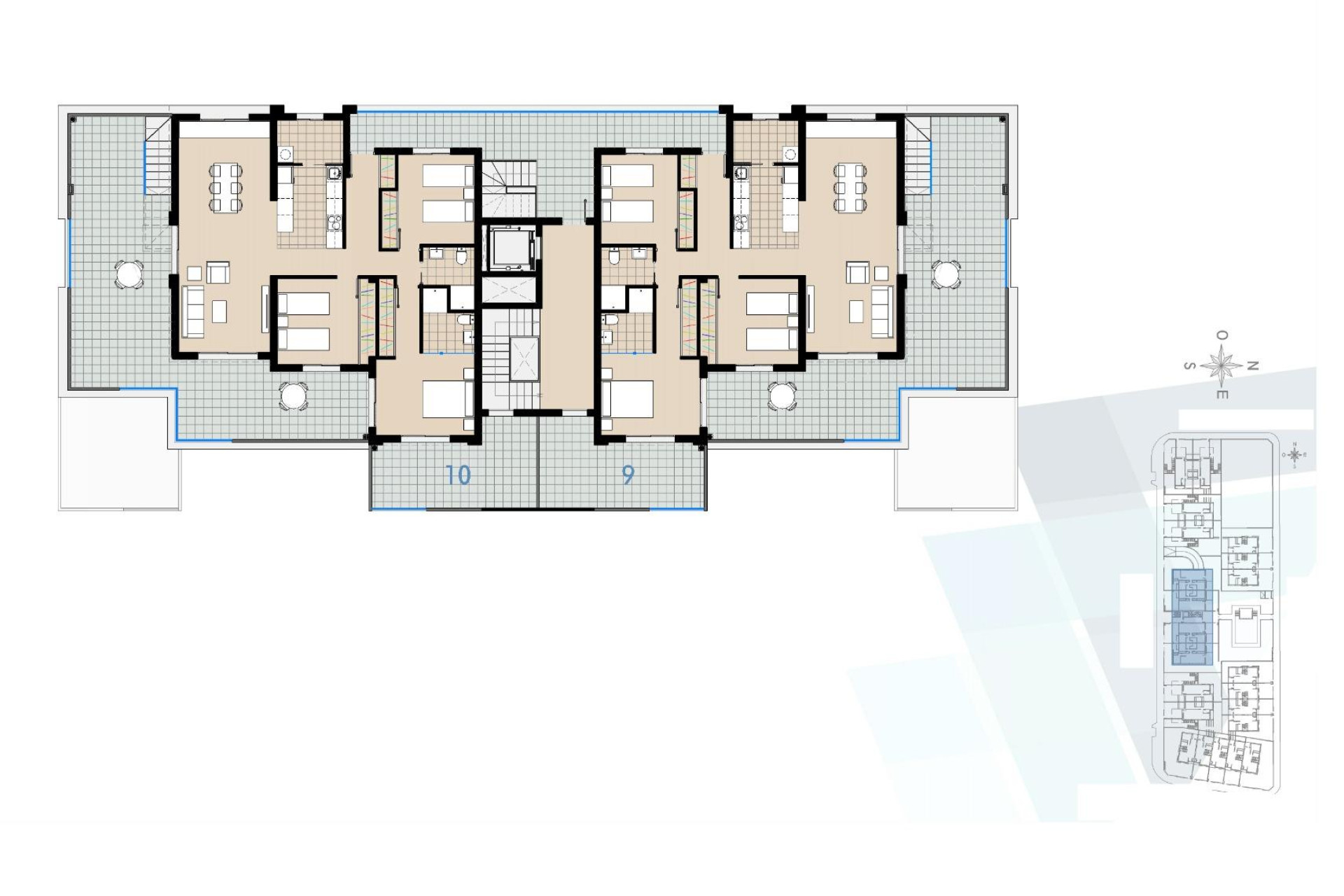 Nouvelle construction - Attique - Pilar de la Horadada - Torre De La Horadada