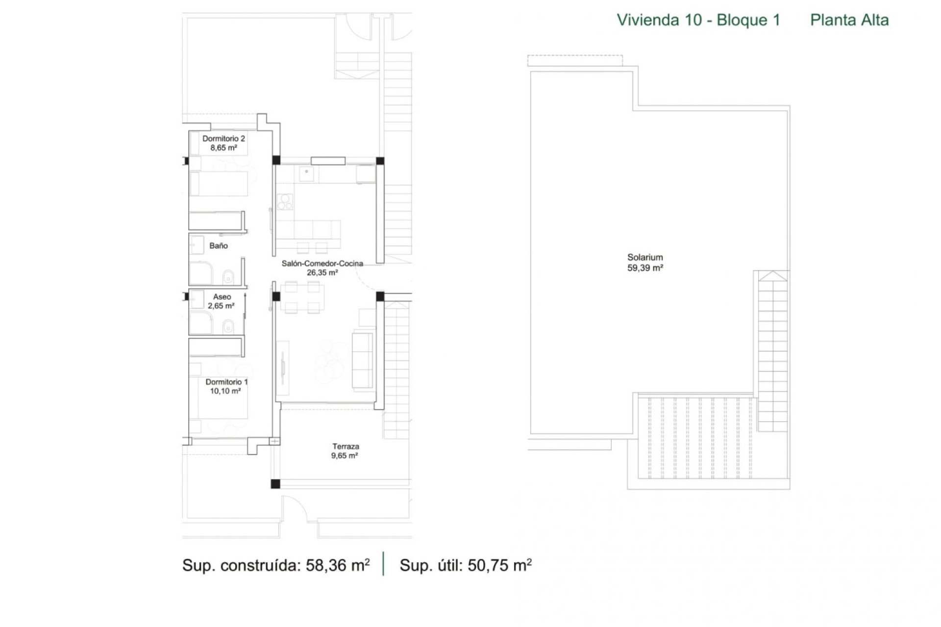 Nouvelle construction - Bungalow - Rez-de-chaussée - Orihuela Costa - PAU 26