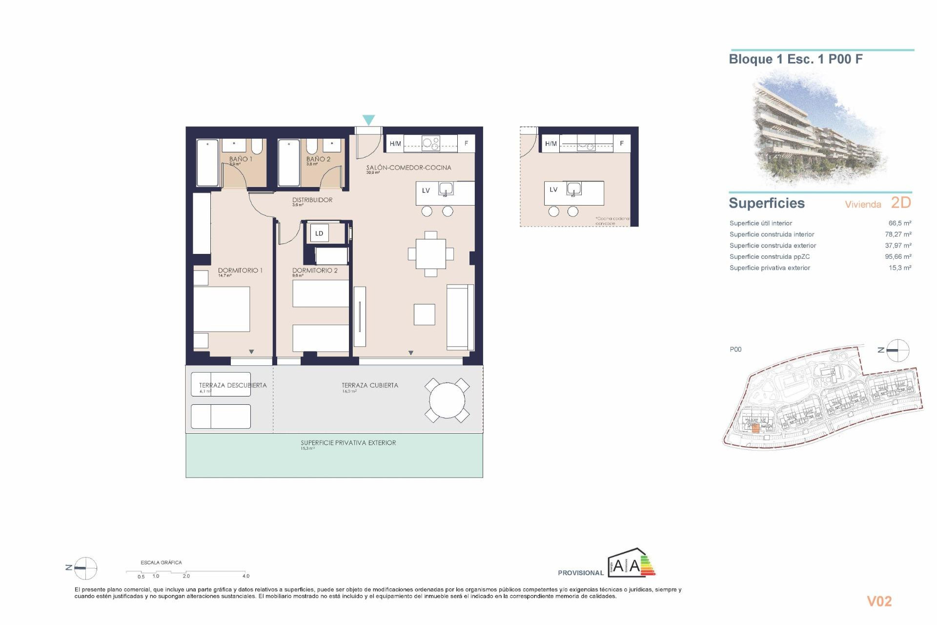 Nouvelle construction - Ground floor apartment - Denia - Playa de La Almadraba
