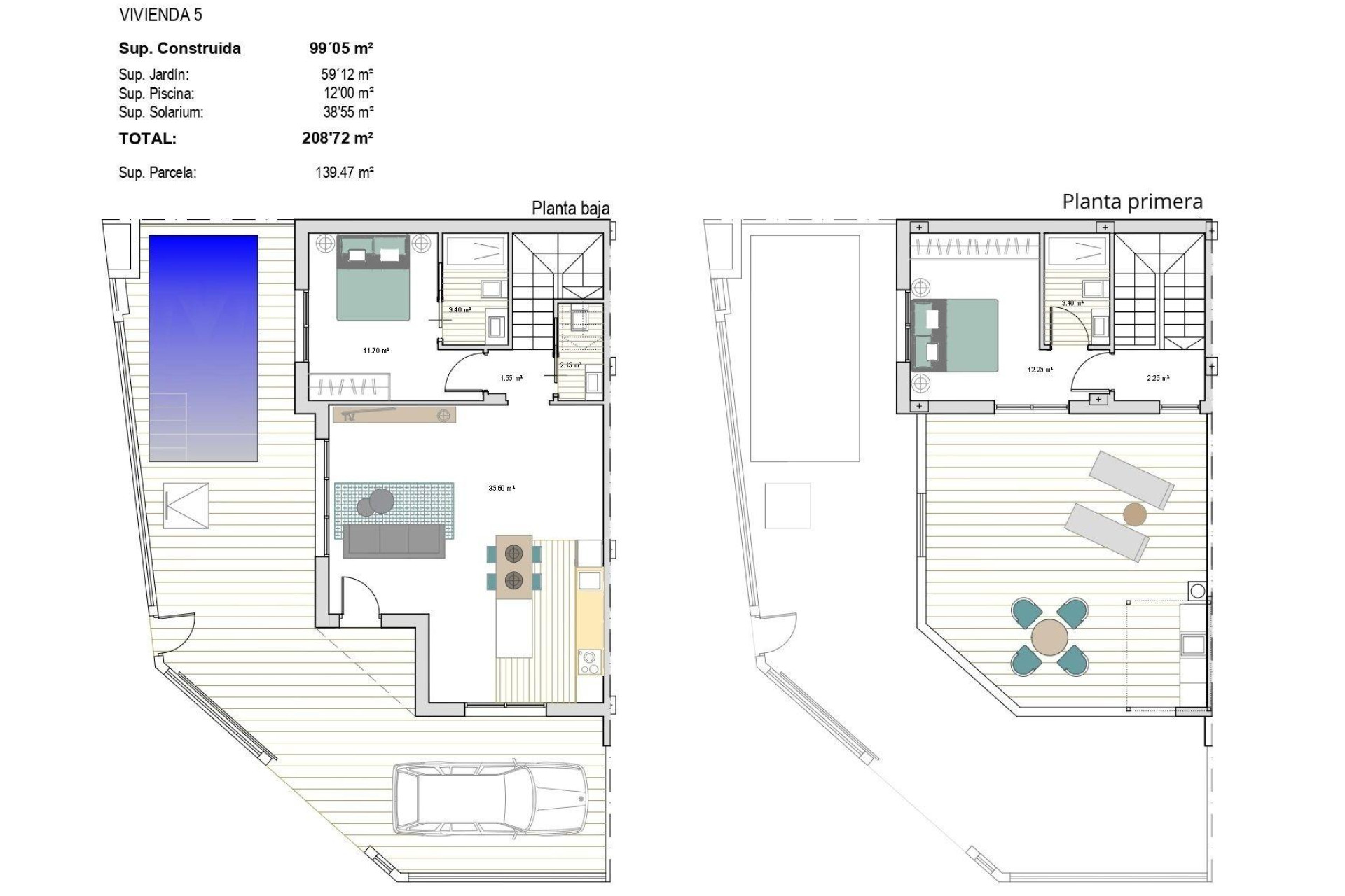 Nouvelle construction - Quad House - Torre Pacheco - El Alba