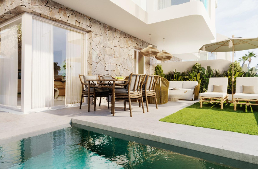 Nouvelle construction - Semidetached - Mojacar - Playa de la Mena