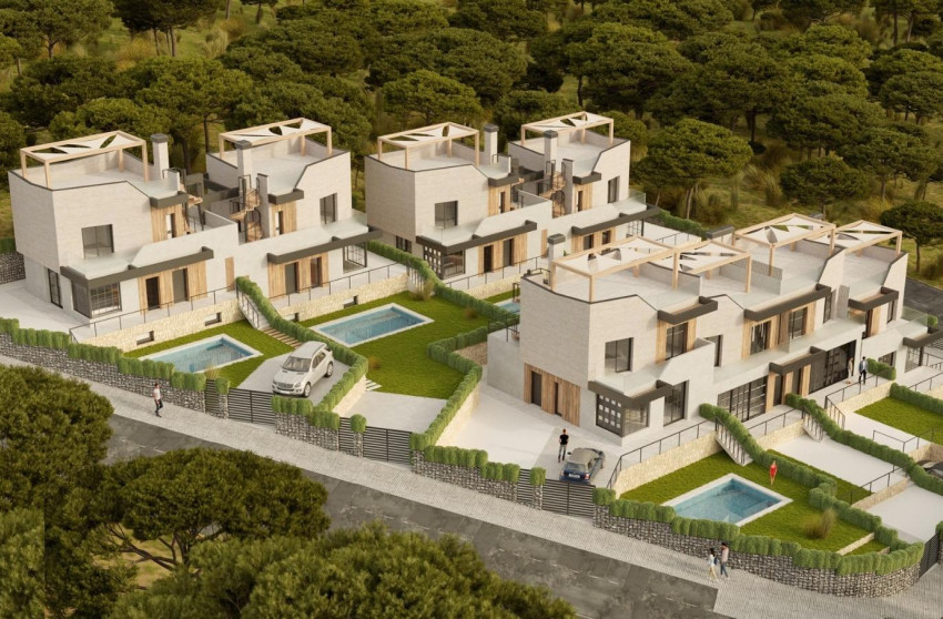 Nouvelle construction - Town house - Polop - PAU1