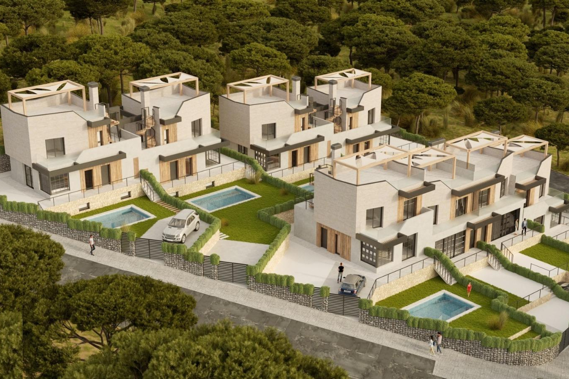 Nouvelle construction - Town house - Polop - PAU1