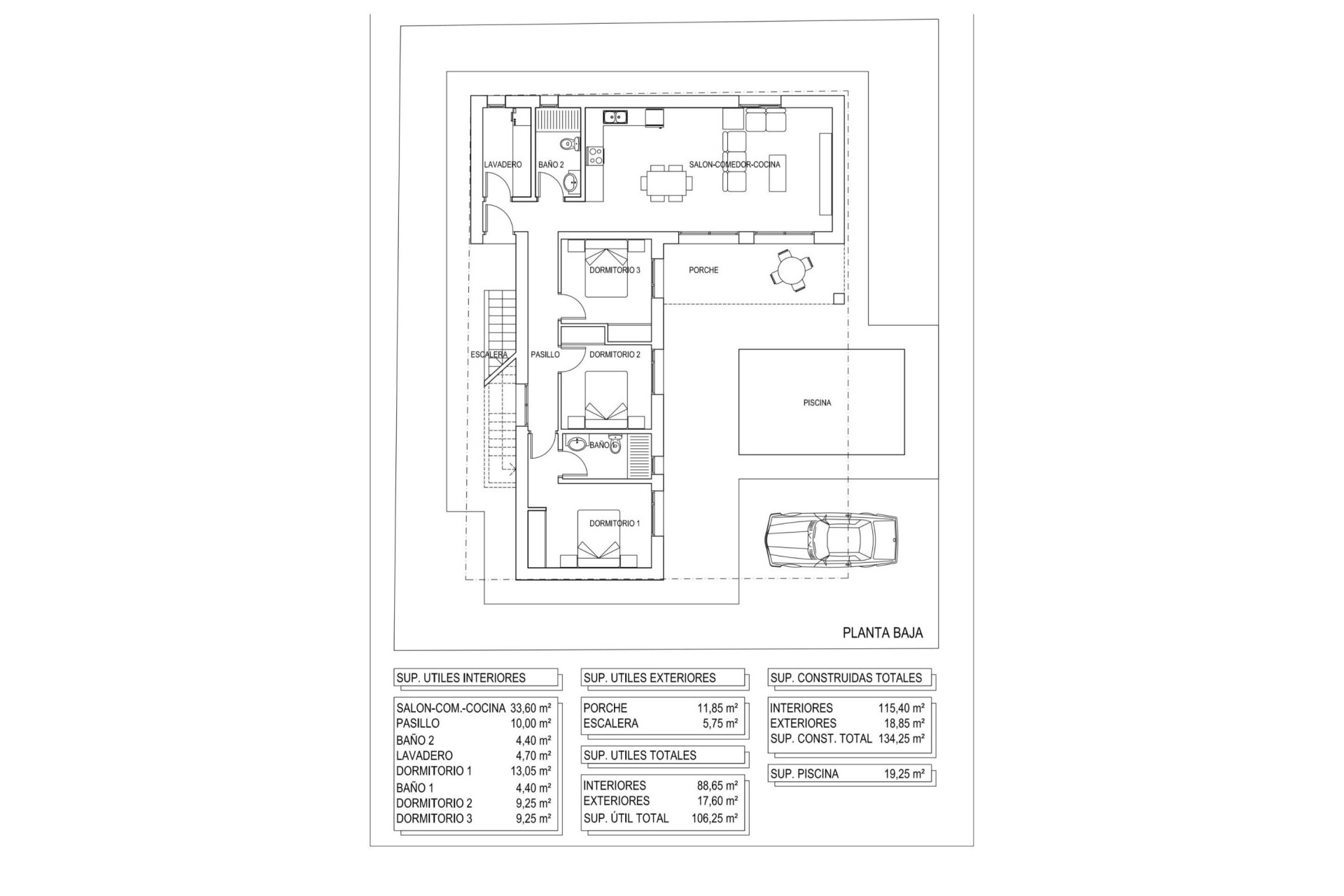 Nouvelle construction - Villa - Pinoso - Campo