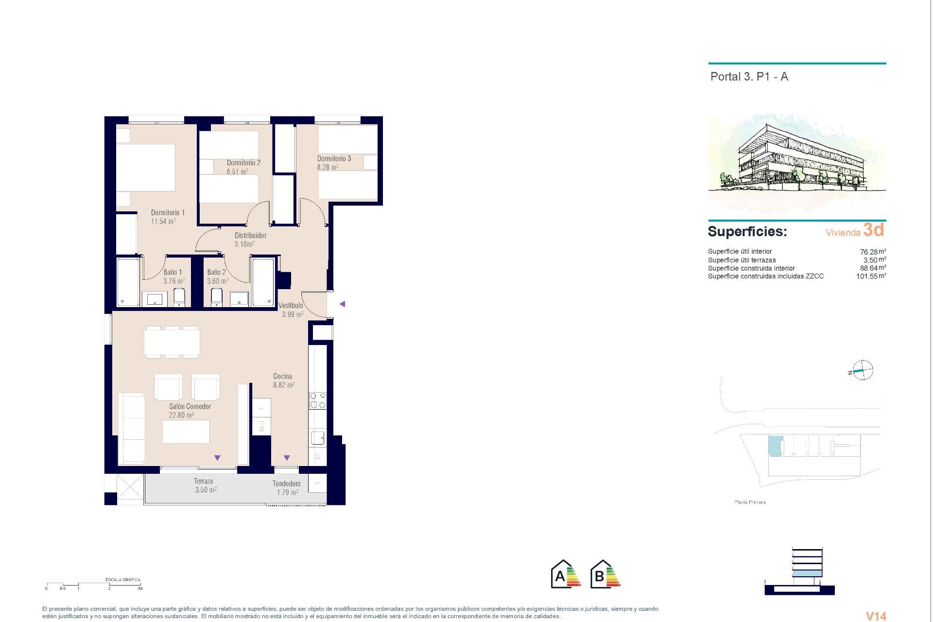 Obra nueva - Apartment - Alicante - San Agustín-PAU 2