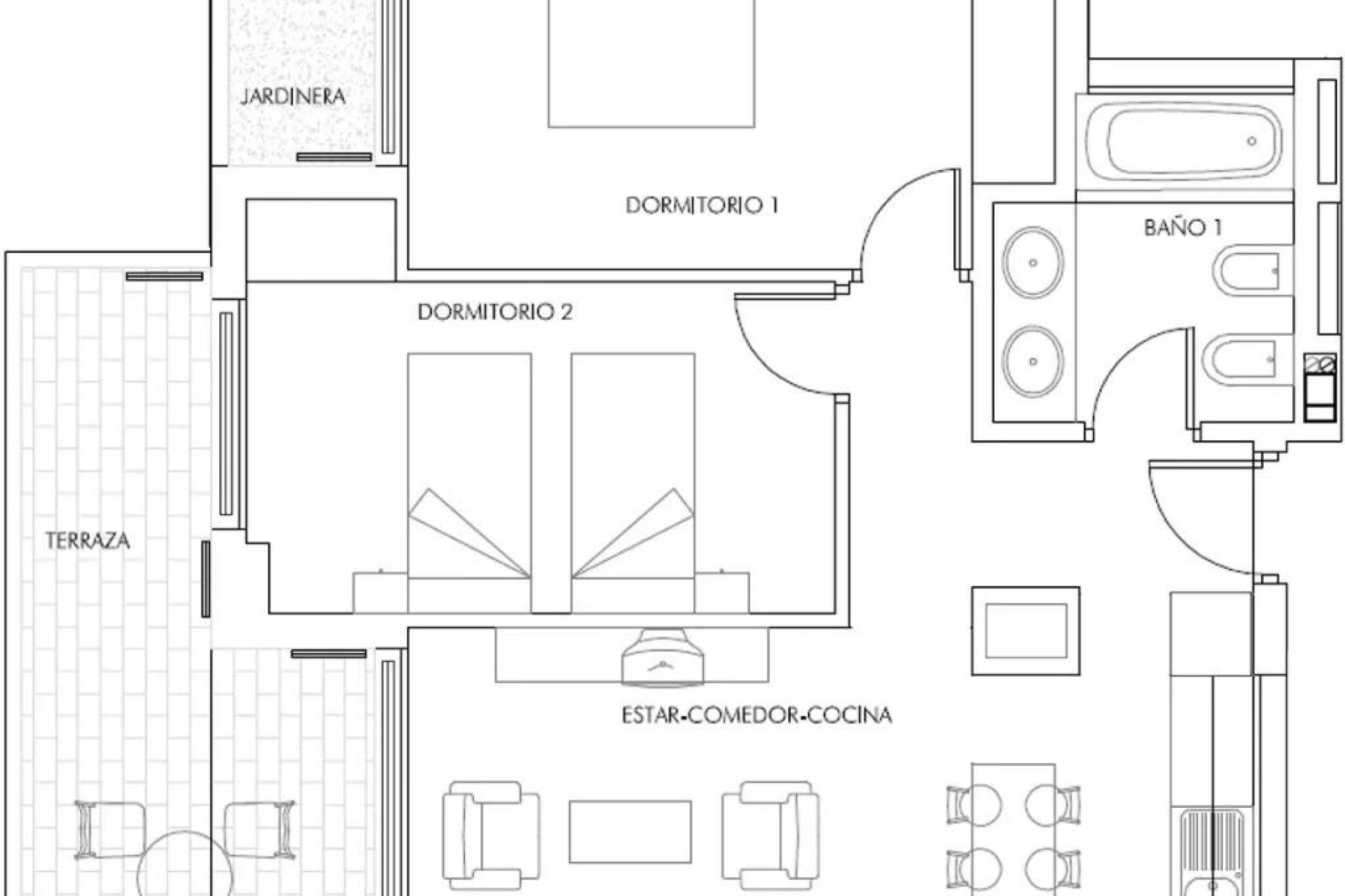 Obra nueva - Apartment - Vera - Puerto del Rey