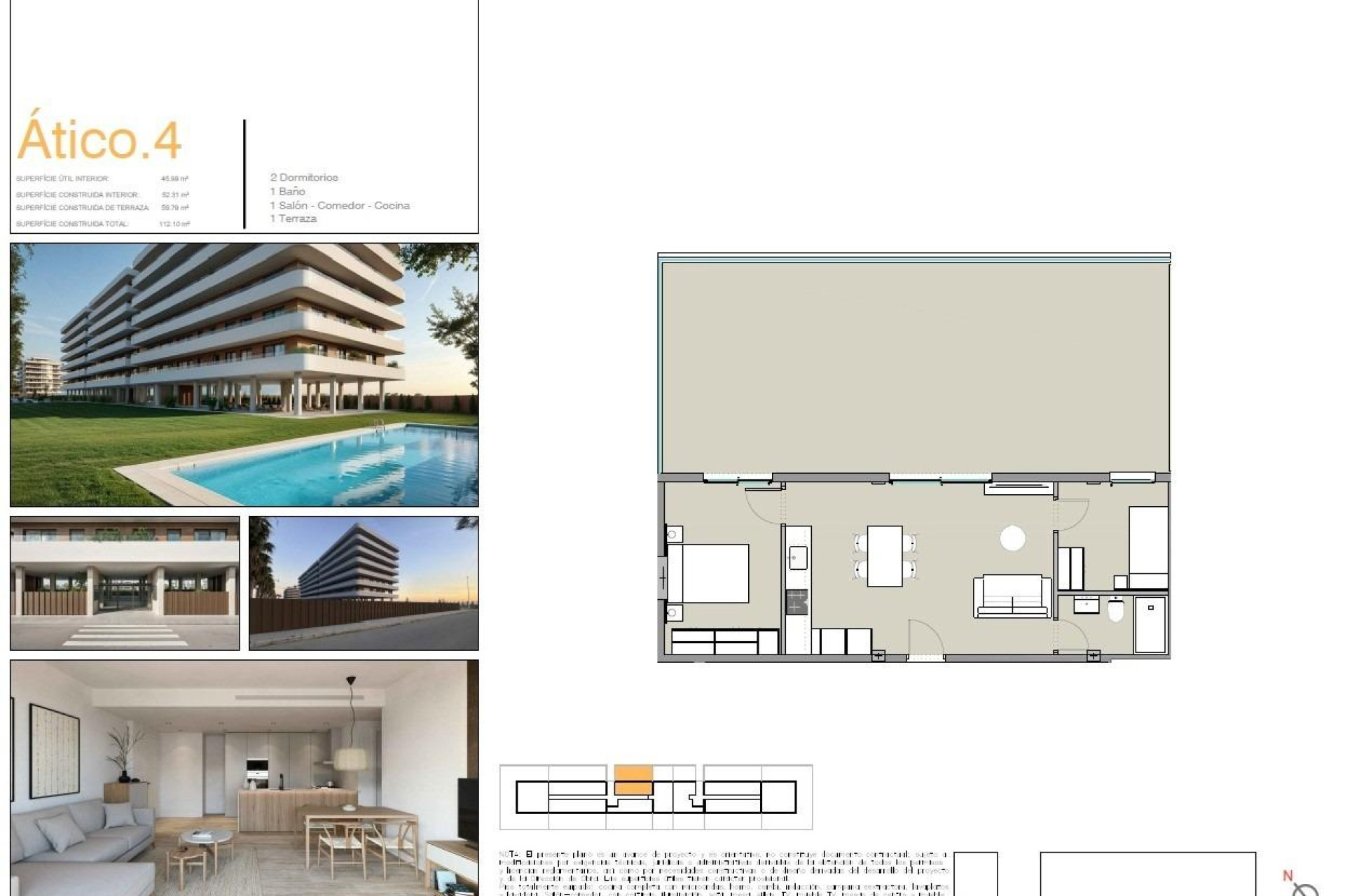 Obra nueva - Ático - Moncofa - Playa de Moncofa