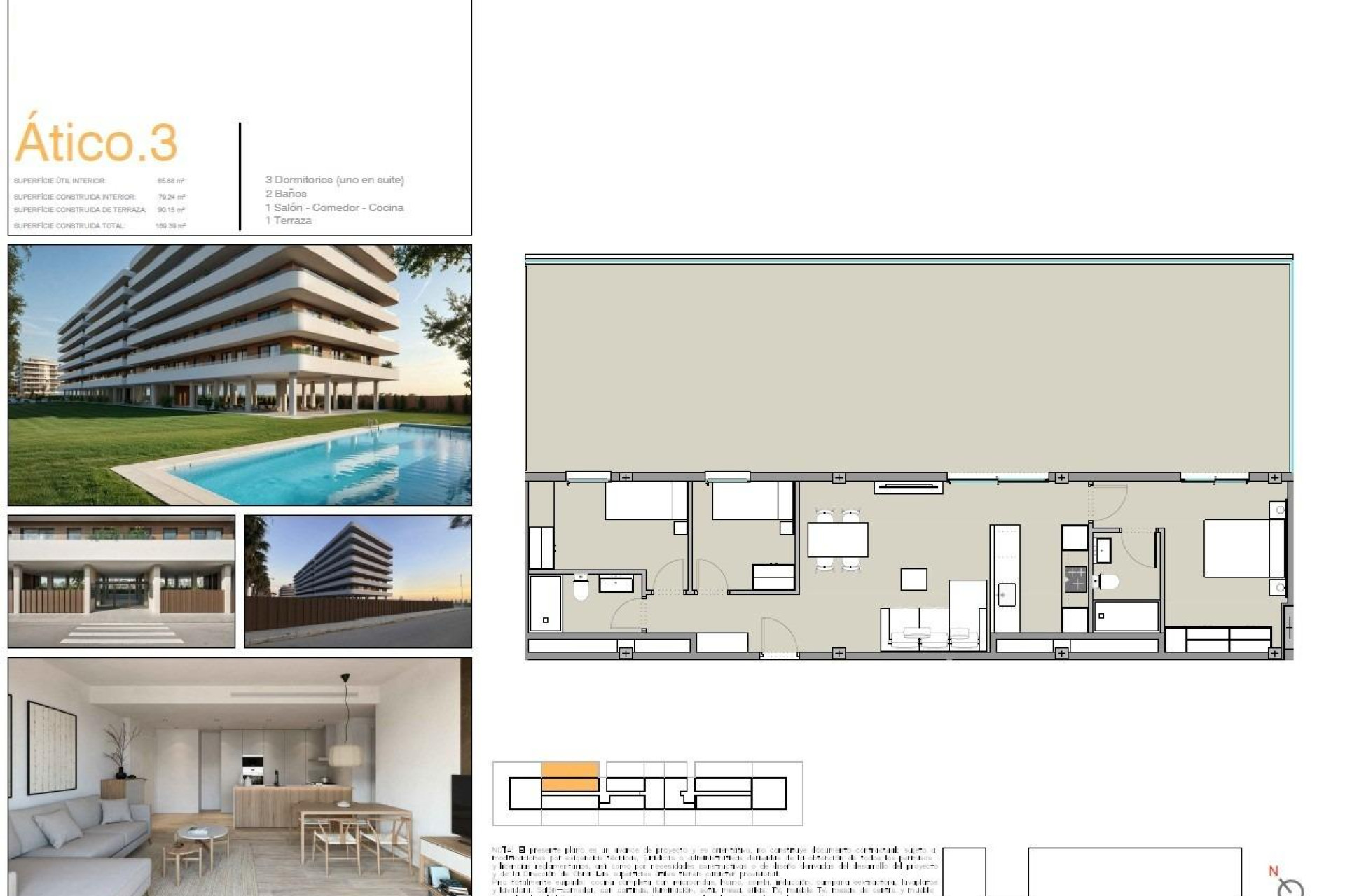 Obra nueva - Ático - Moncofa - Playa de Moncofa