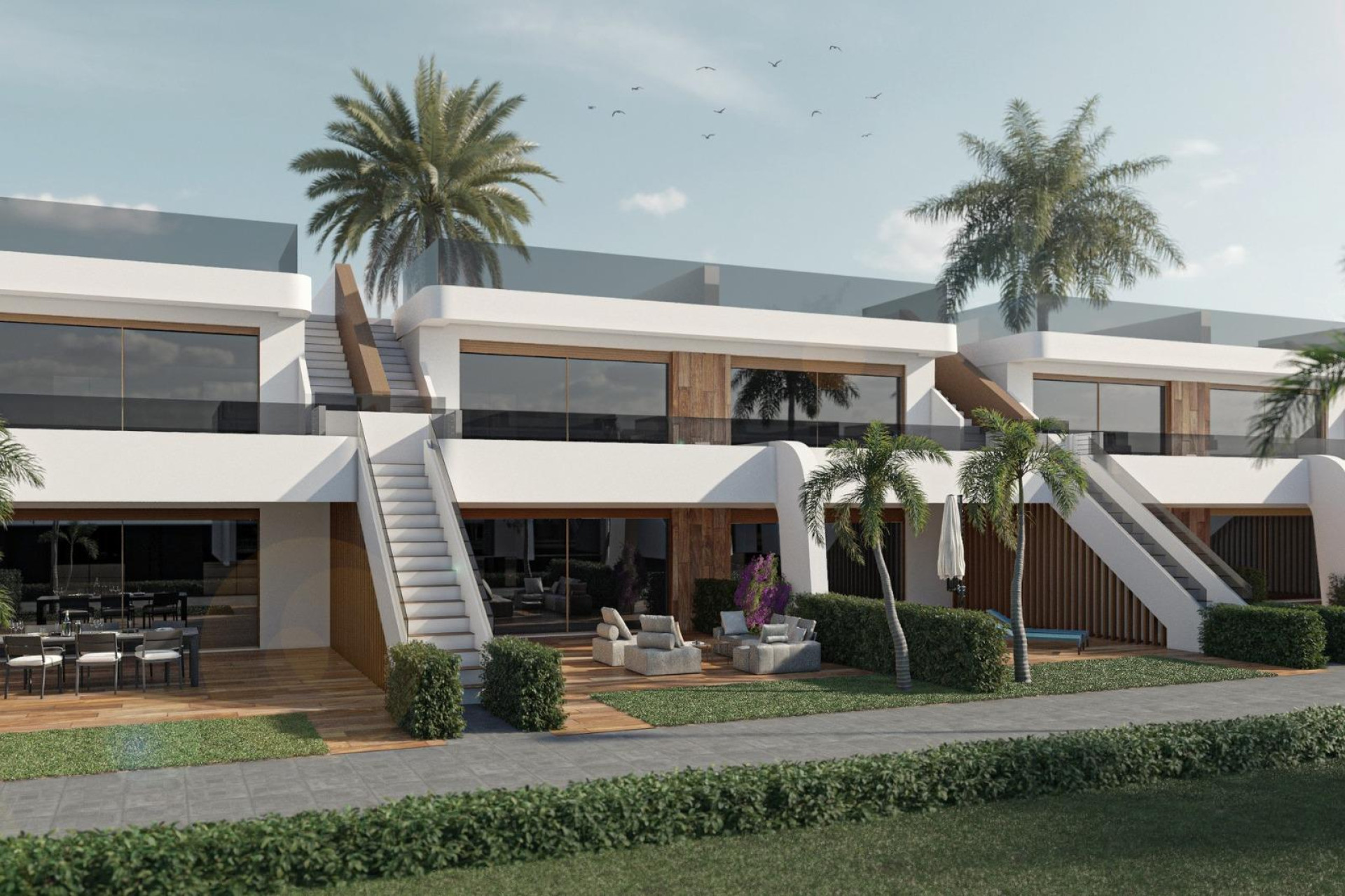 Obra nueva - Bungalow - Planta Baja - Alhama De Murcia - Condado De Alhama