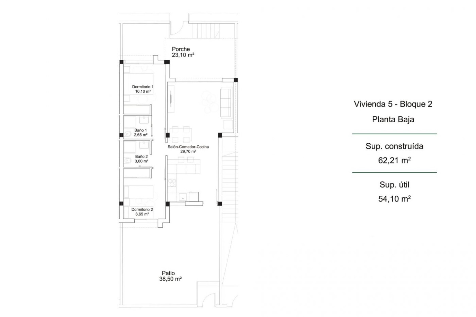 Obra nueva - Bungalow - Planta Baja - Orihuela Costa - PAU 26