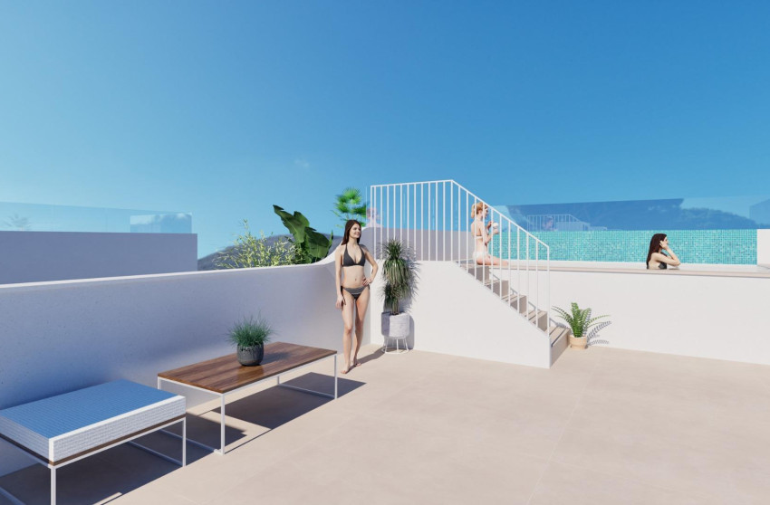 Obra nueva - Bungalow - Planta Baja - Pilar de la Horadada - Playa de las Higuericas