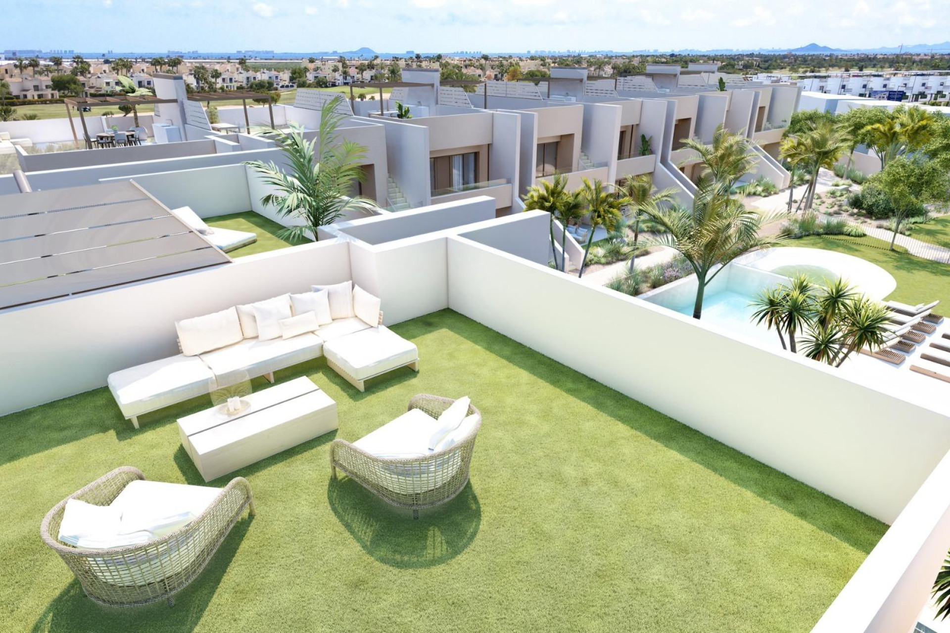 Obra nueva - Bungalow - Planta Baja - San Javier - Roda Golf