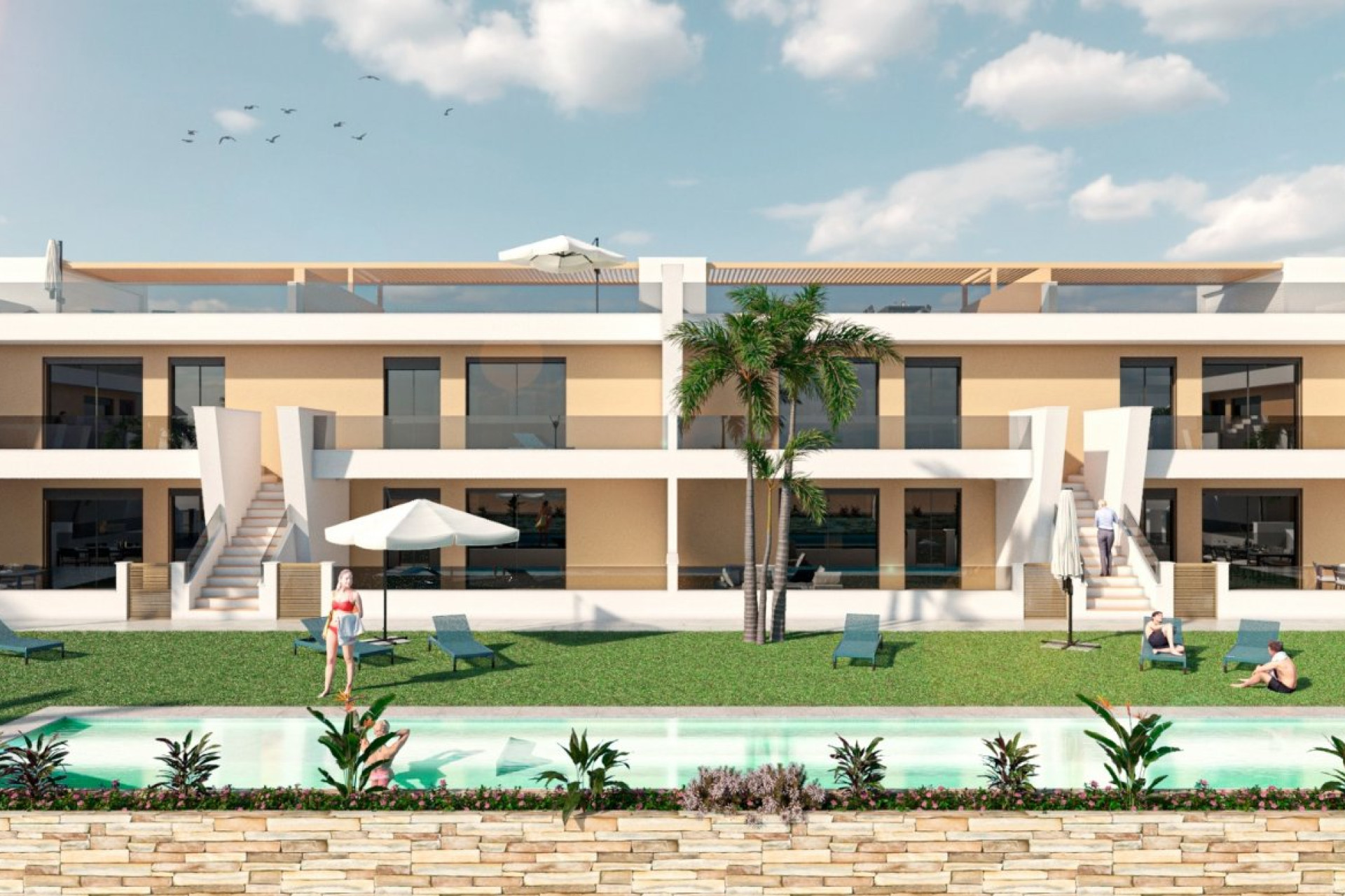 Obra nueva - Bungalow - Planta Baja - San Pedro del Pinatar - San Pedro Del Pinatar