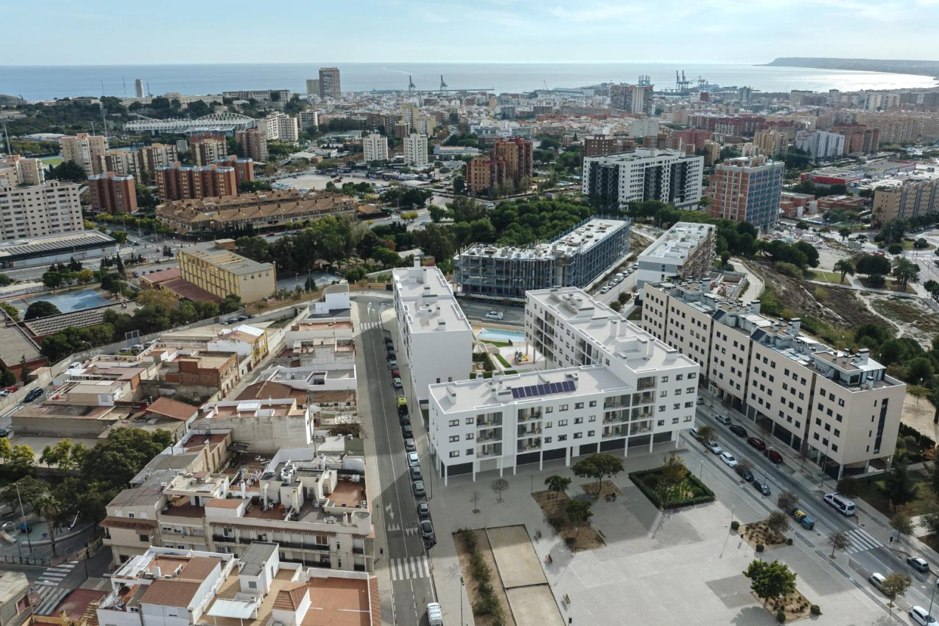 Obra nueva - Ground floor apartment - Alicante - San Agustín