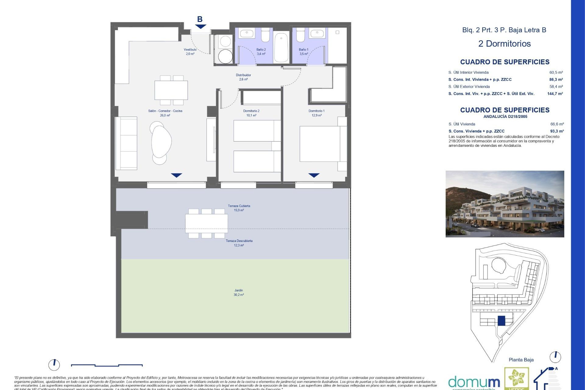Obra nueva - Ground floor apartment - Pulpi - Aguilón Golf