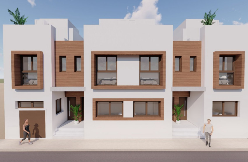 Obra nueva - Town house - San Javier - pueblo