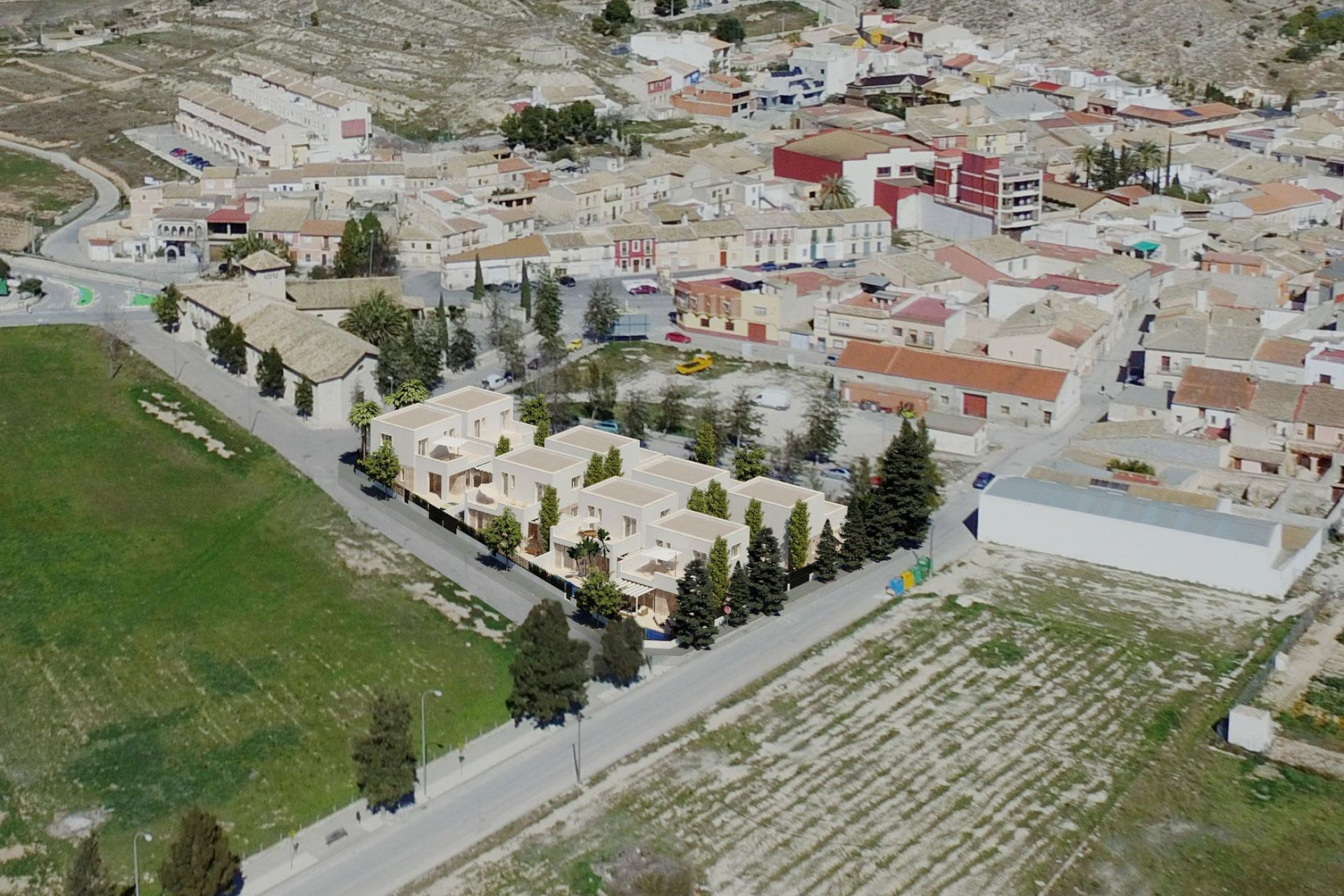 Obra nueva - Villa - Hondón de las Nieves - Centro