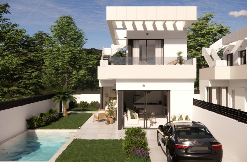 Obra nueva - Villa - Los Montesinos - La Herrada