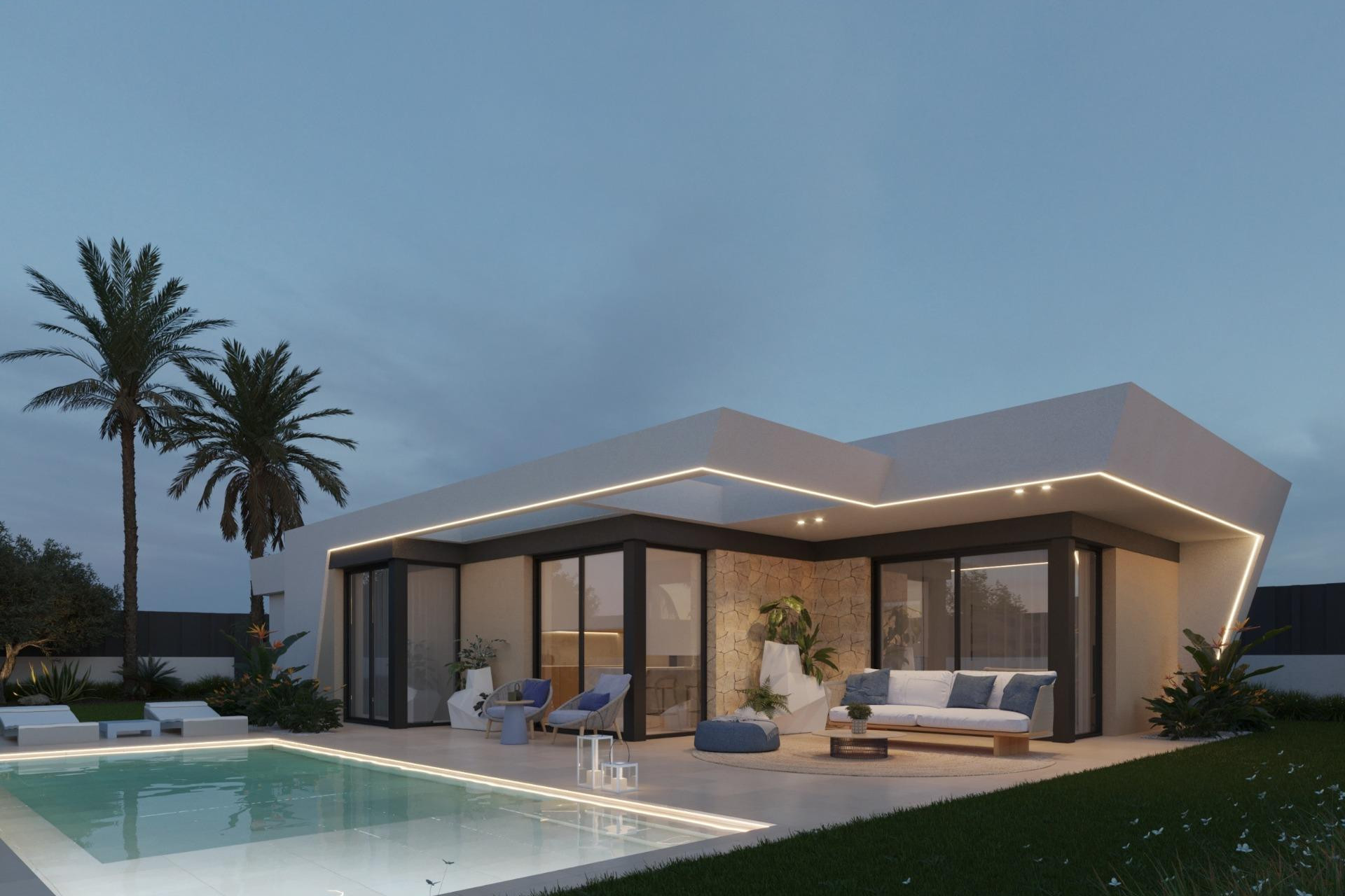 Obra nueva - Villa - Molina De Segura - Urb. La Quinta