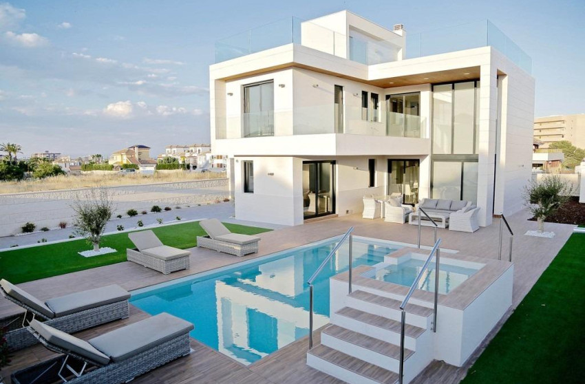 Obra nueva - Villa - Orihuela Costa - Campoamor